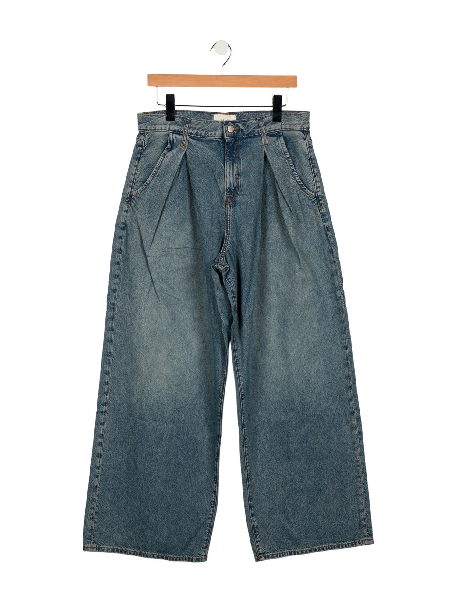 Triarchy High-Rise Wide Leg Jeans
