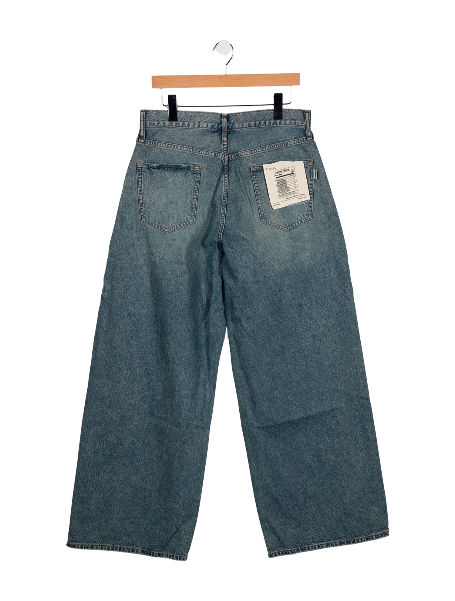 Triarchy High-Rise Wide Leg Jeans