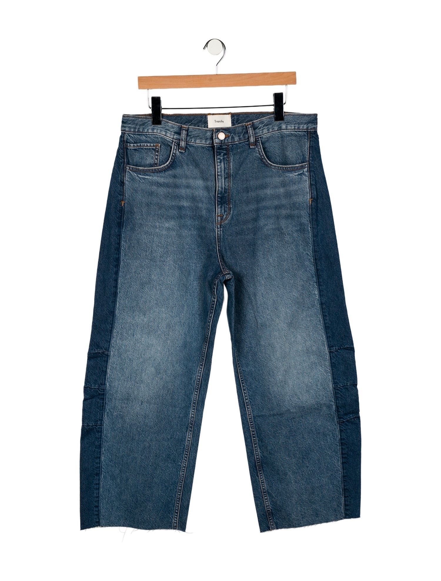Triarchy High-Rise Wide Leg Jeans