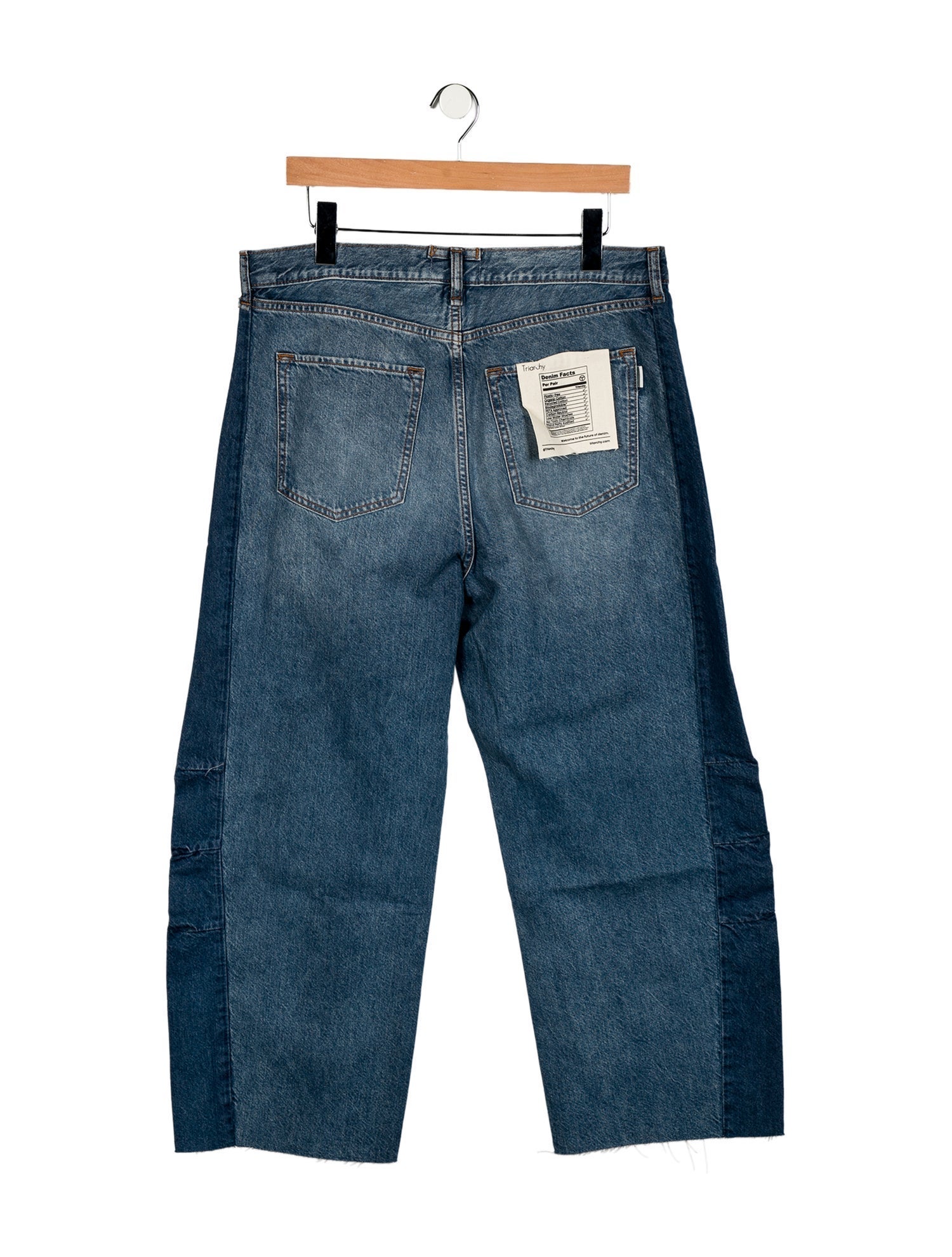 Triarchy High-Rise Wide Leg Jeans