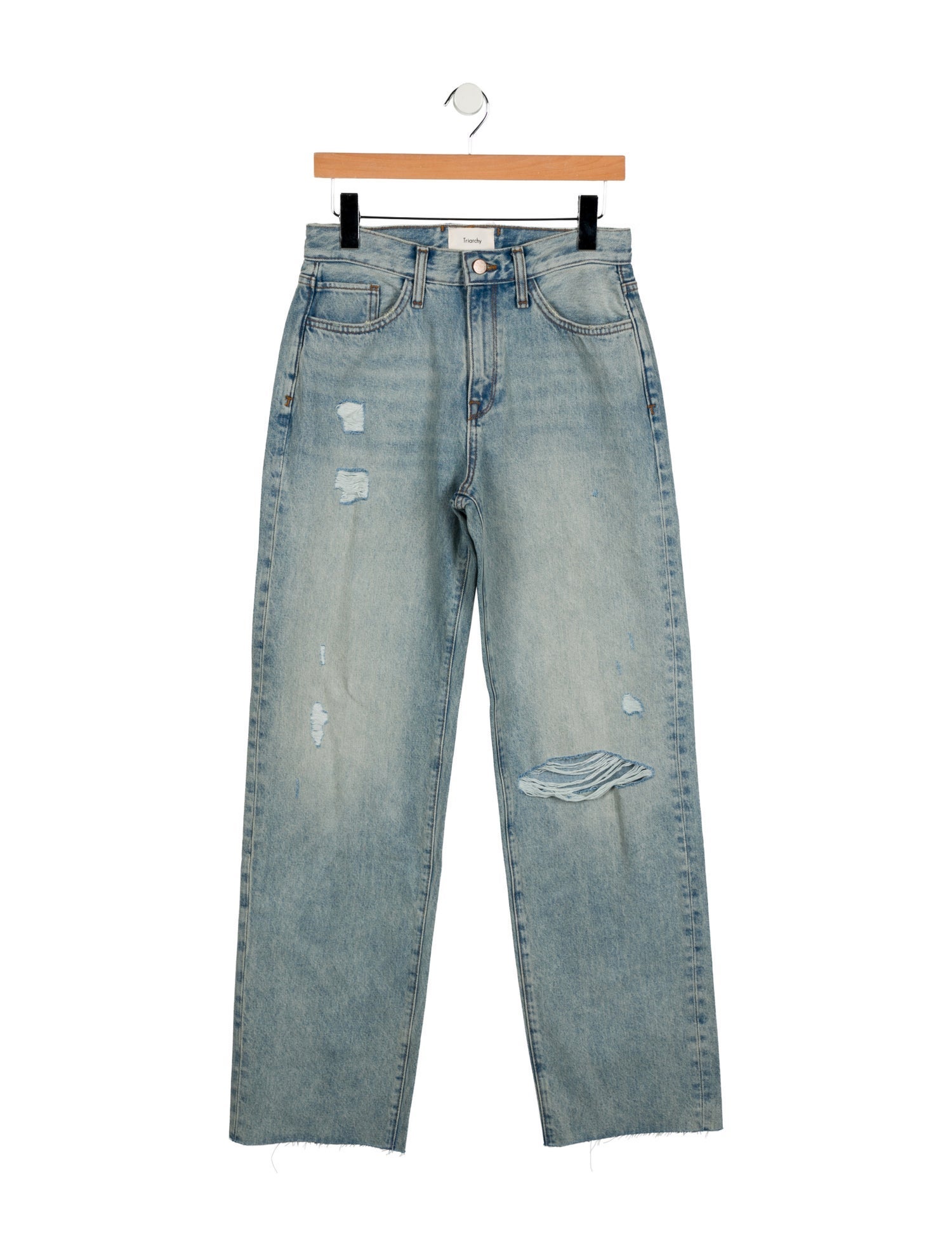 Triarchy High-Rise Wide Leg Jeans
