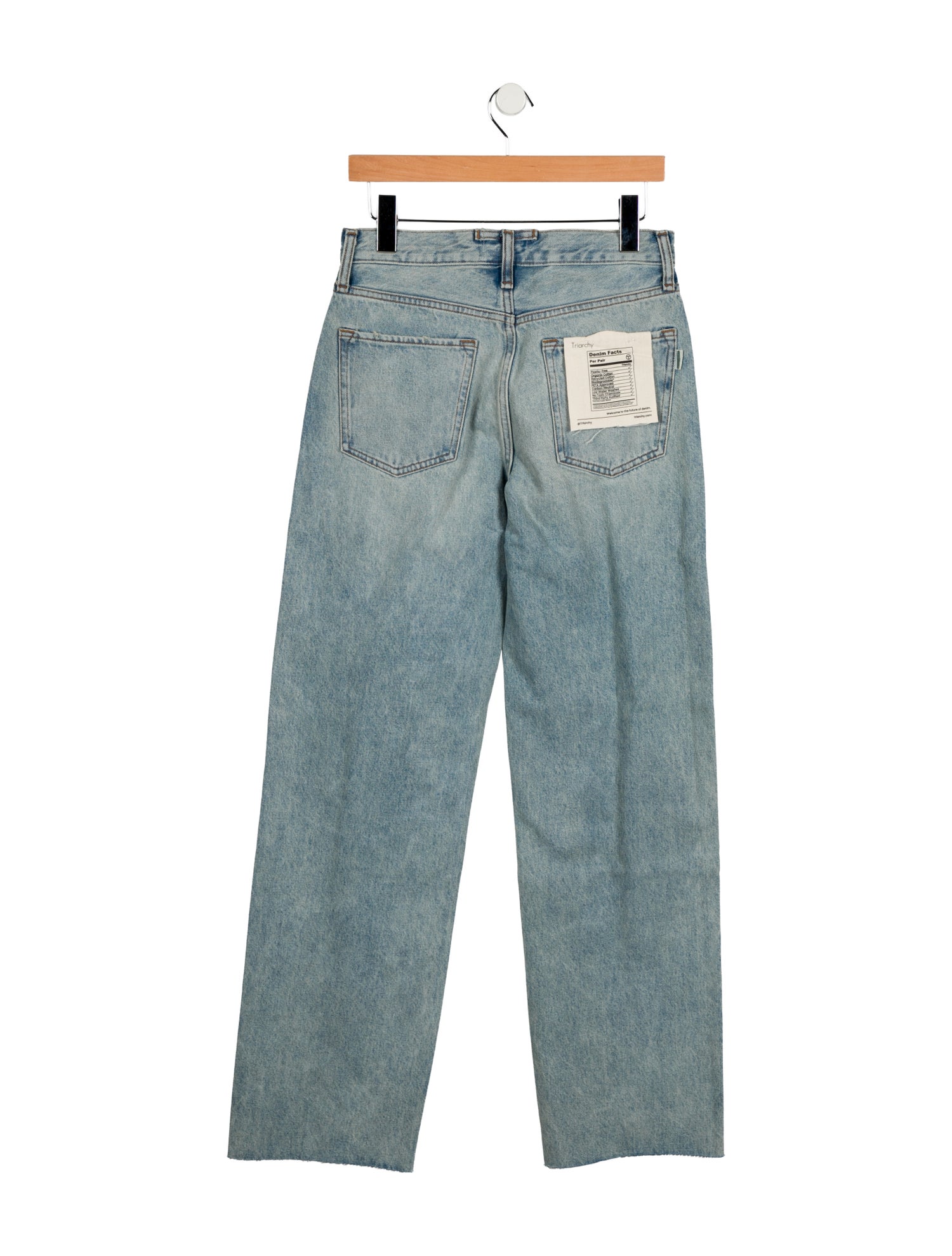 Triarchy High-Rise Wide Leg Jeans