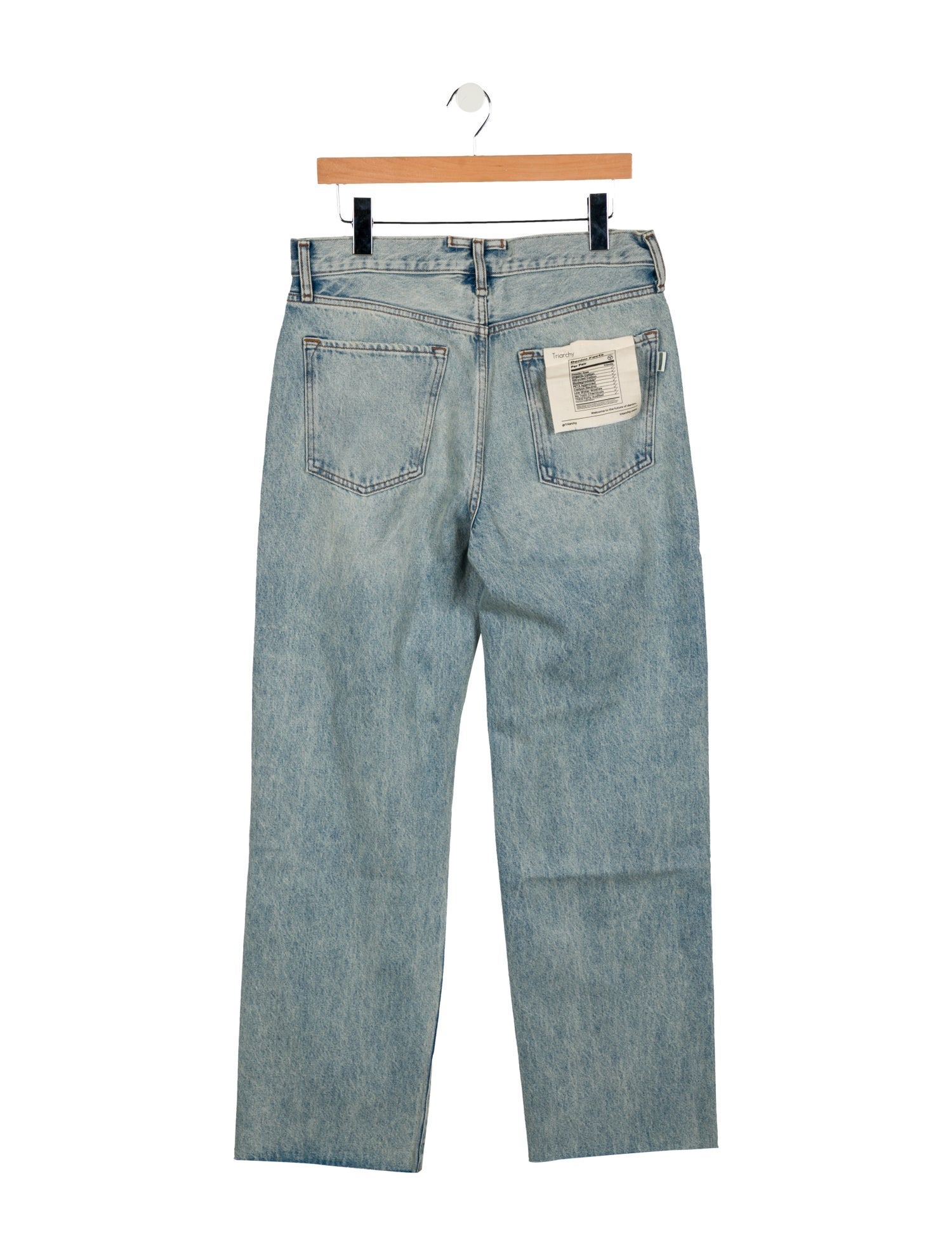 Triarchy High-Rise Wide Leg Jeans