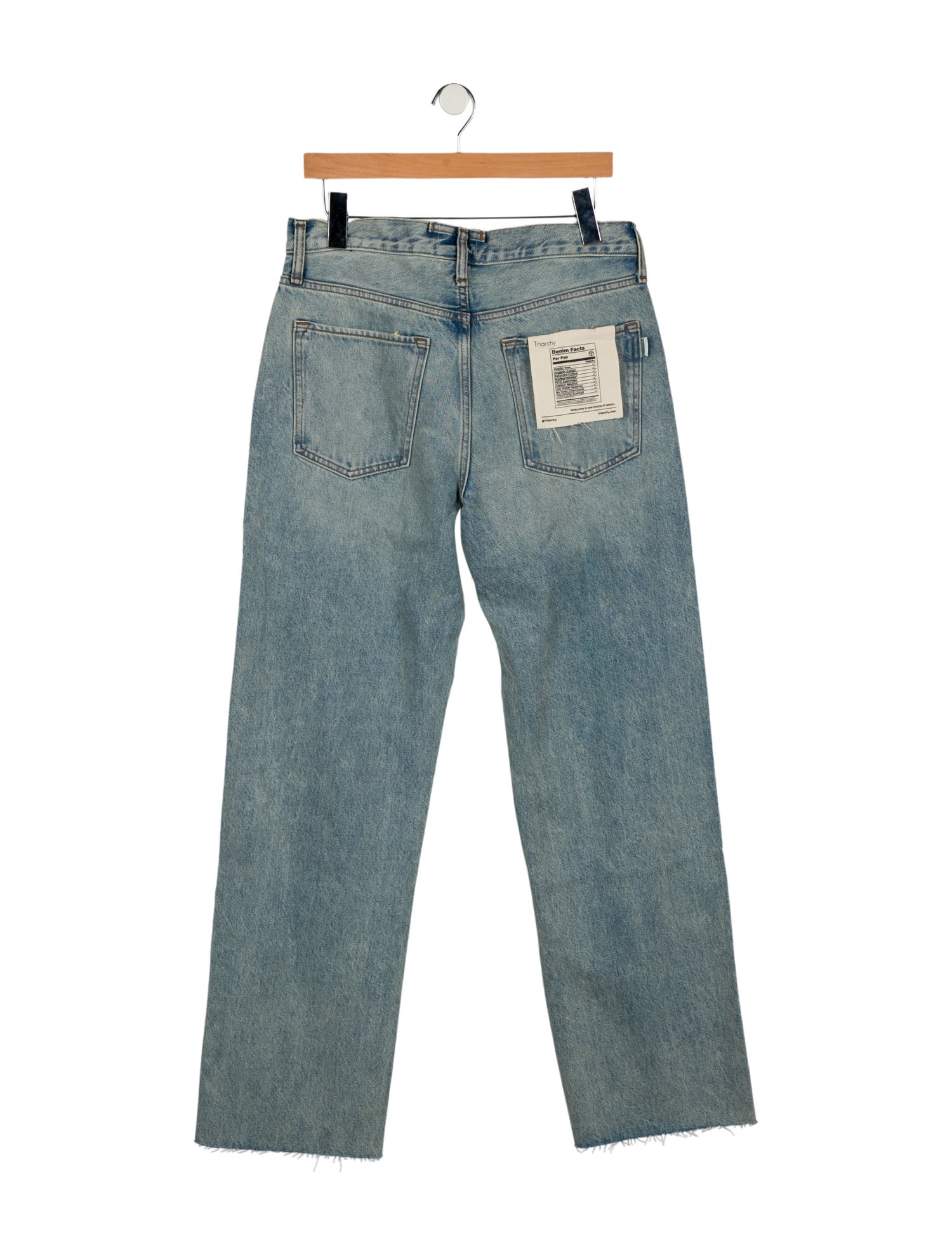 Triarchy High-Rise Wide Leg Jeans