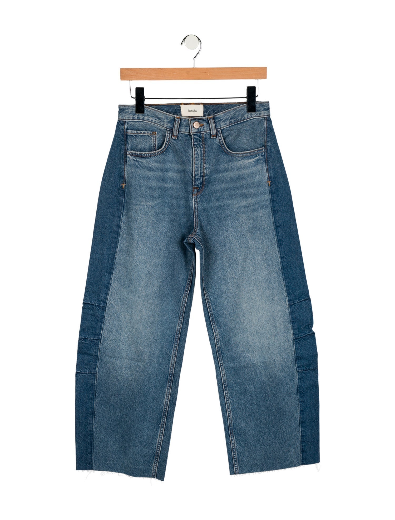 Triarchy High-Rise Wide Leg Jeans