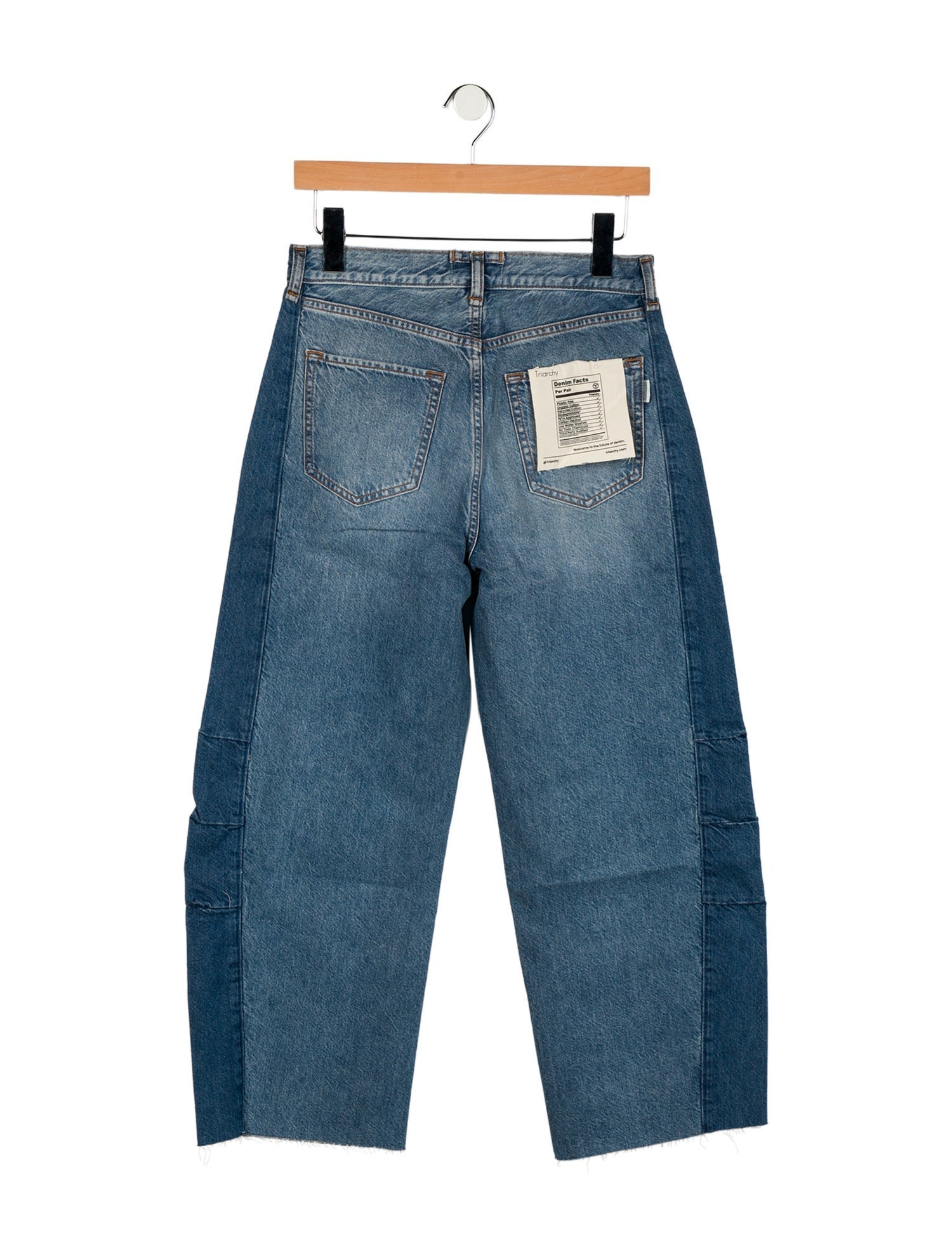 Triarchy High-Rise Wide Leg Jeans