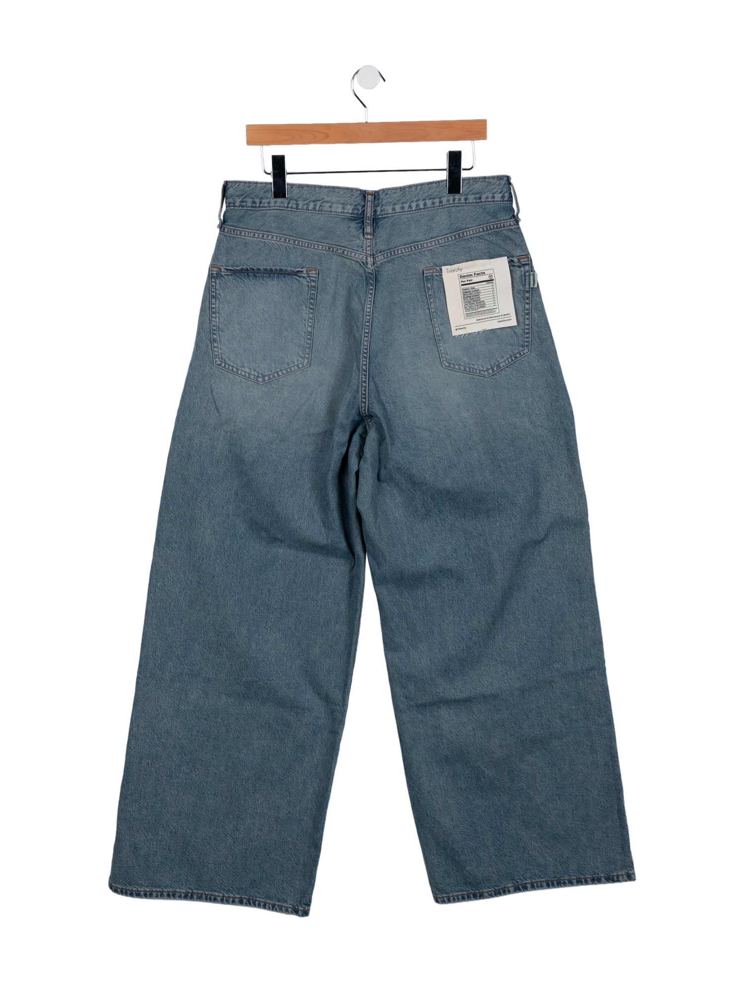 Triarchy High-Rise Wide Leg Jeans