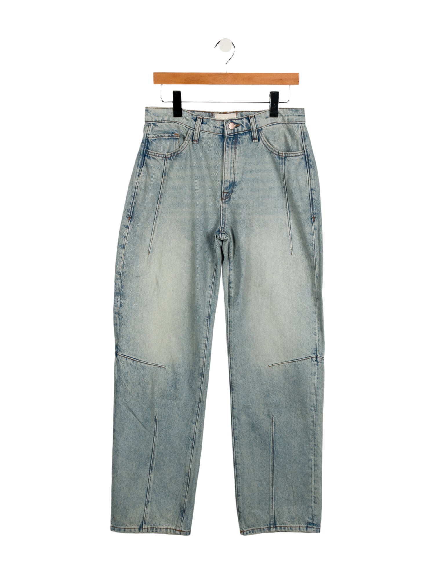Triarchy Mid-Rise Straight Leg Jeans
