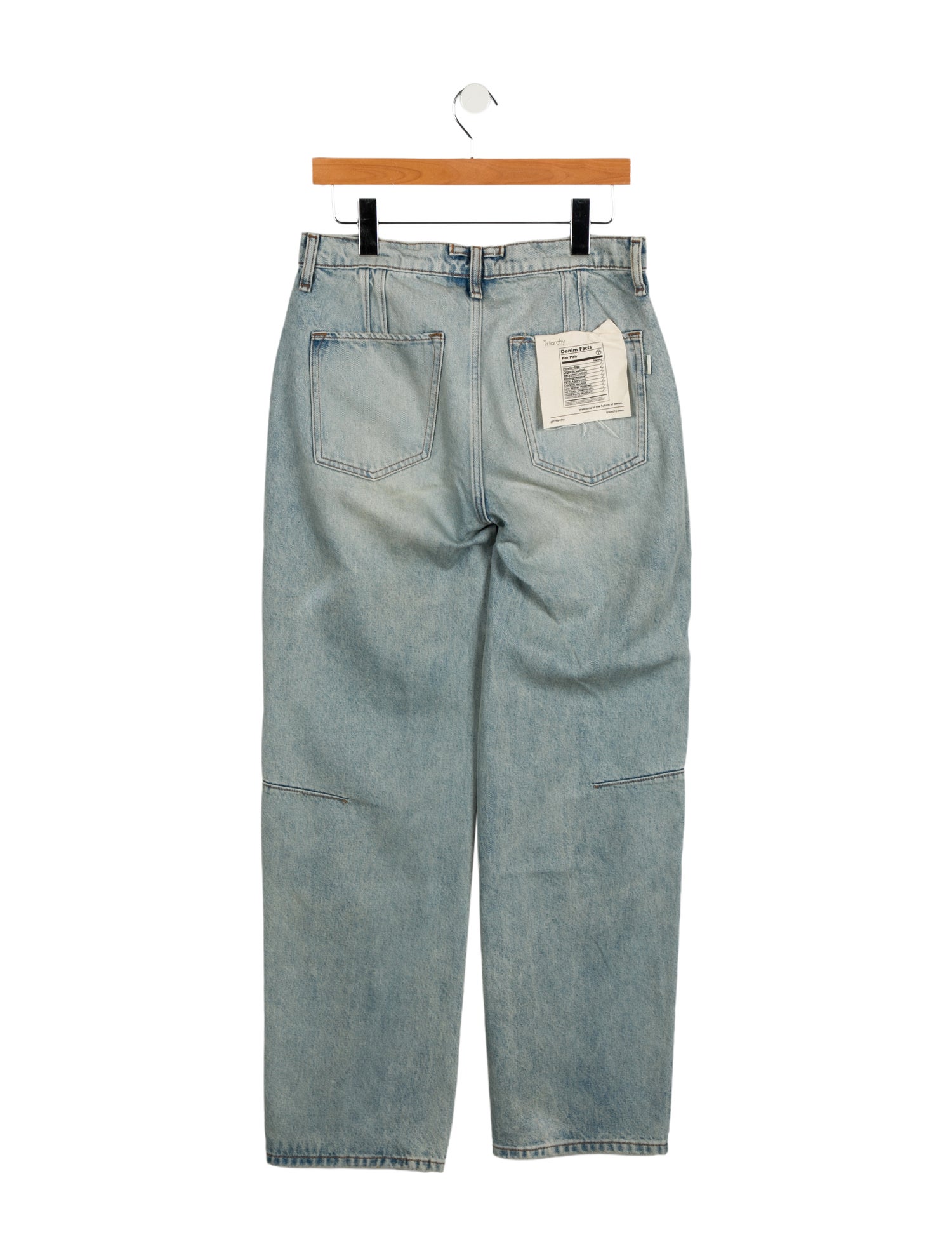 Triarchy High-Rise Wide Leg Jeans