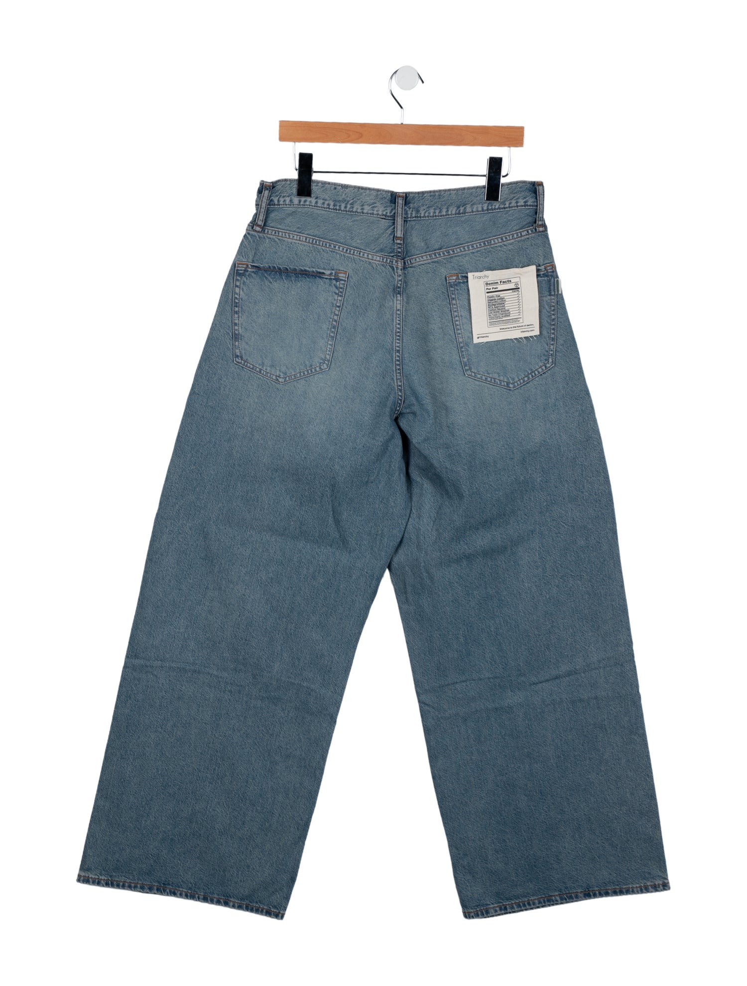 Triarchy High-Rise Wide Leg Jeans