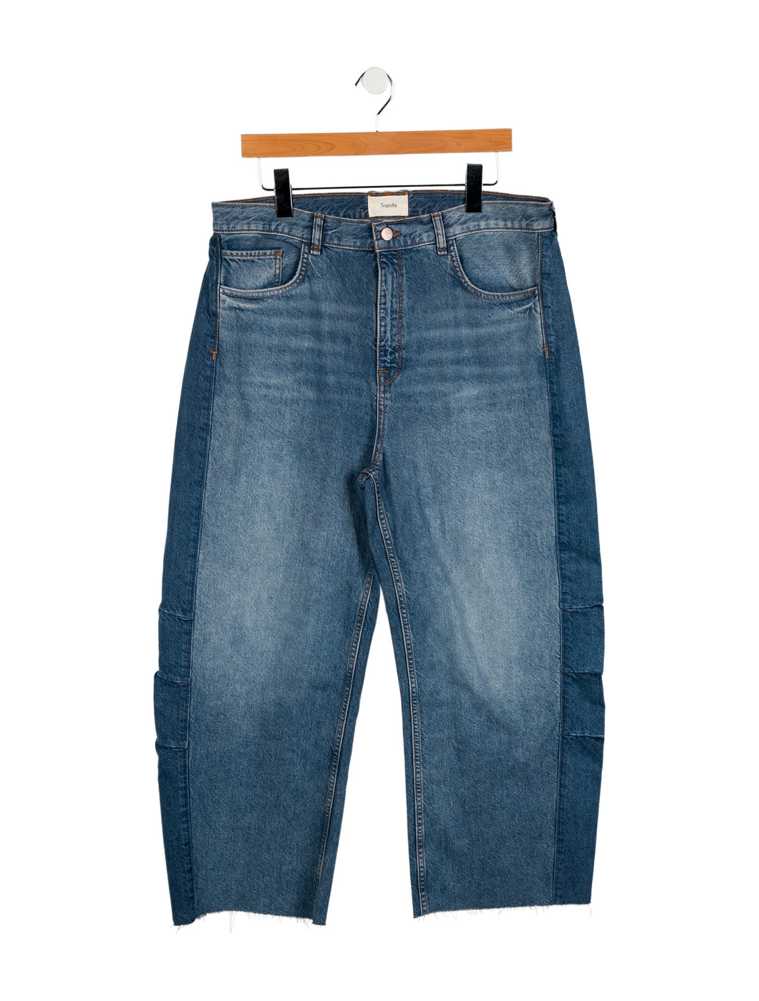 Triarchy High-Rise Wide Leg Jeans