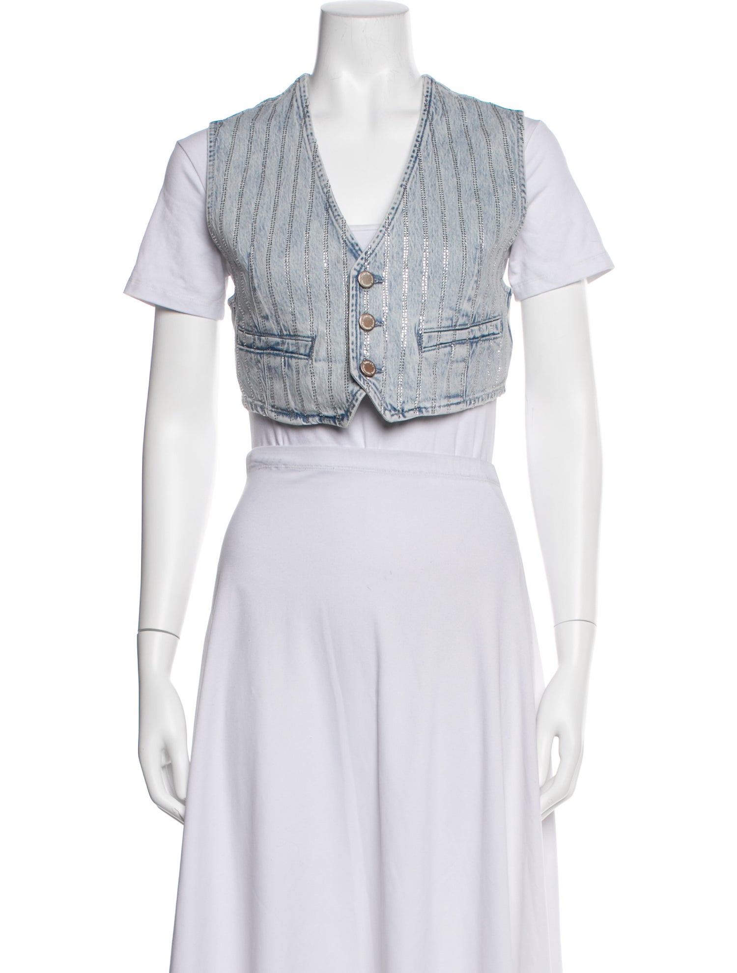 Triarchy Striped Vest w/ Tags