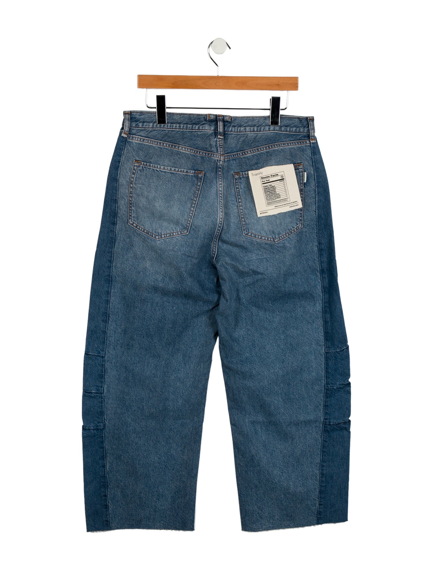 Triarchy High-Rise Wide Leg Jeans