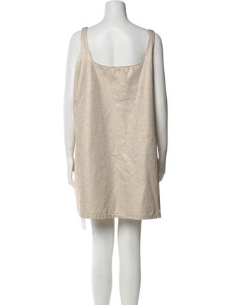 Triarchy Square Neckline Knee-Length Dress