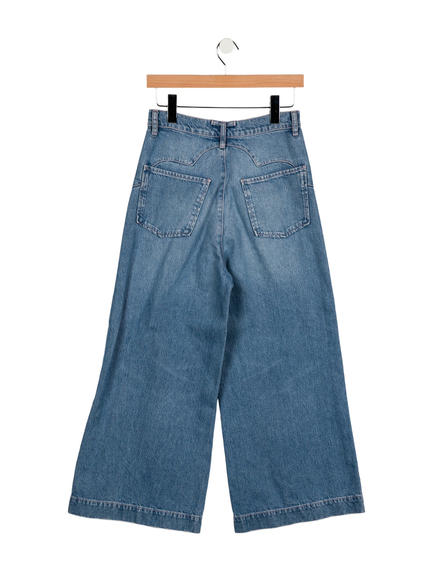 Triarchy High-Rise Wide Leg Jeans