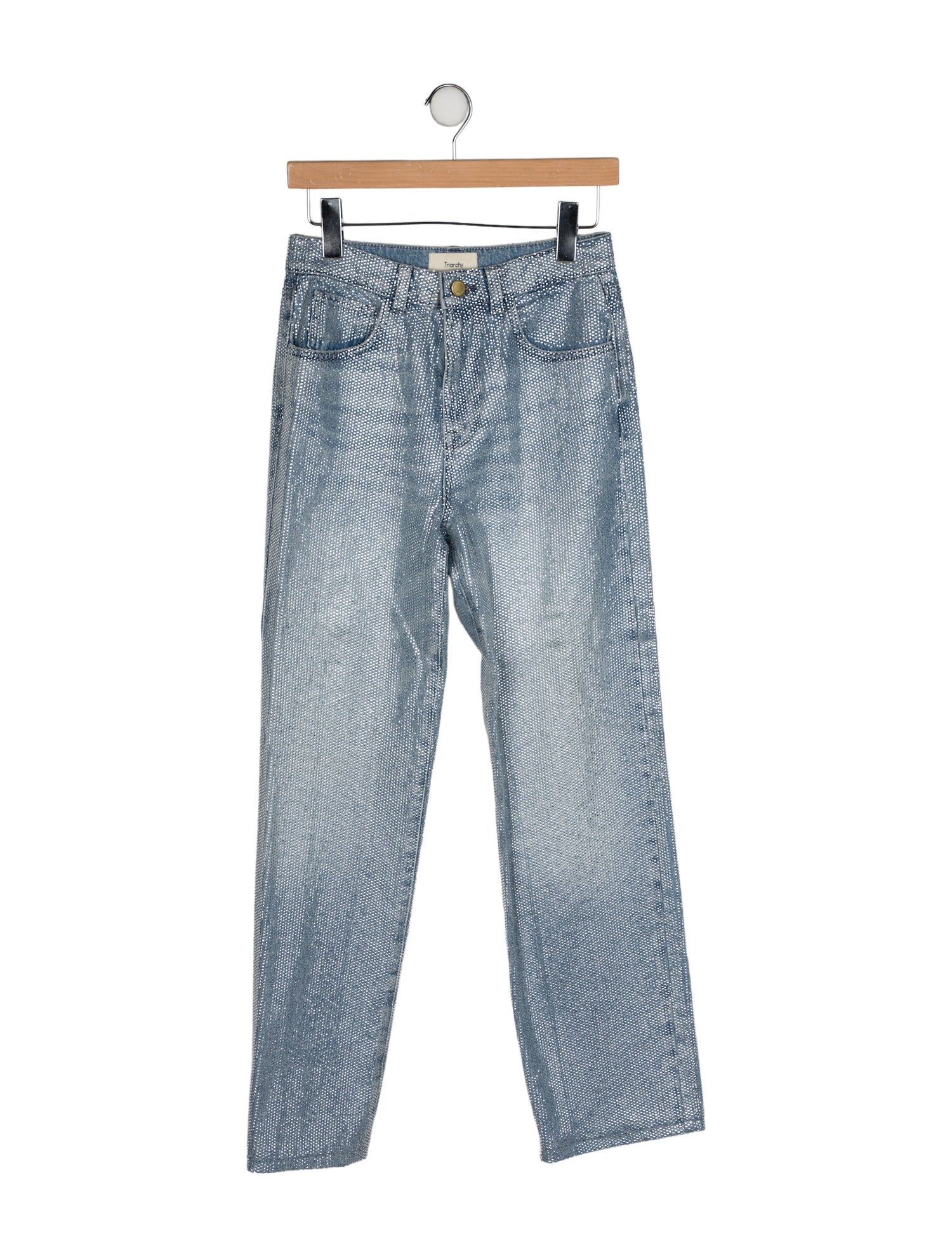 Triarchy High-Rise Straight Leg Jeans