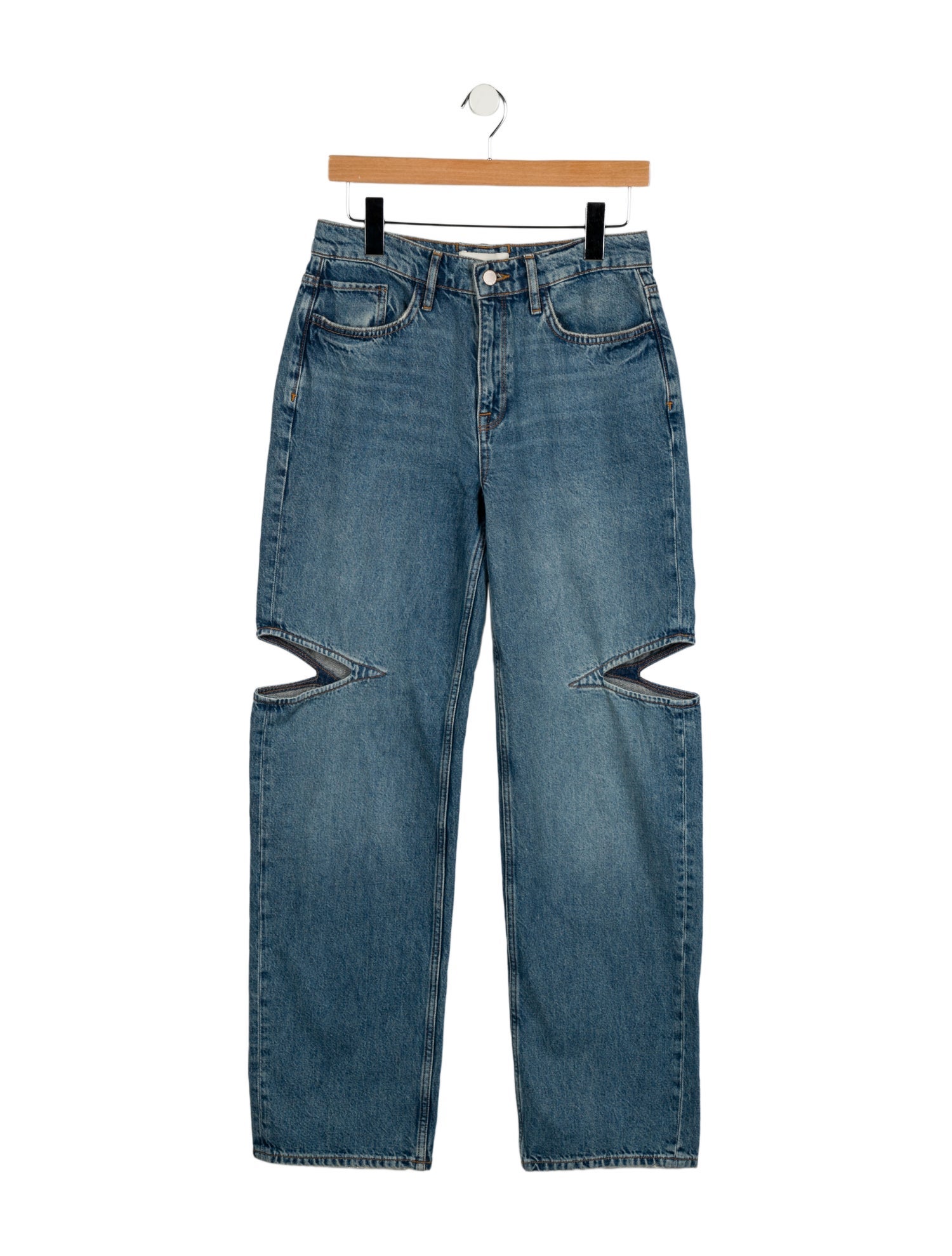 Triarchy High-Rise Straight Leg Jeans