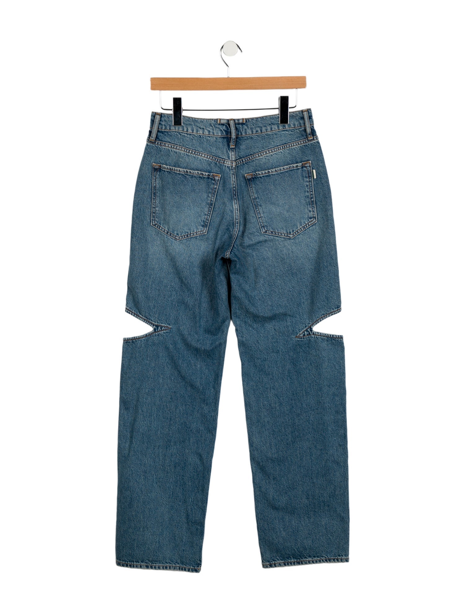 Triarchy High-Rise Straight Leg Jeans