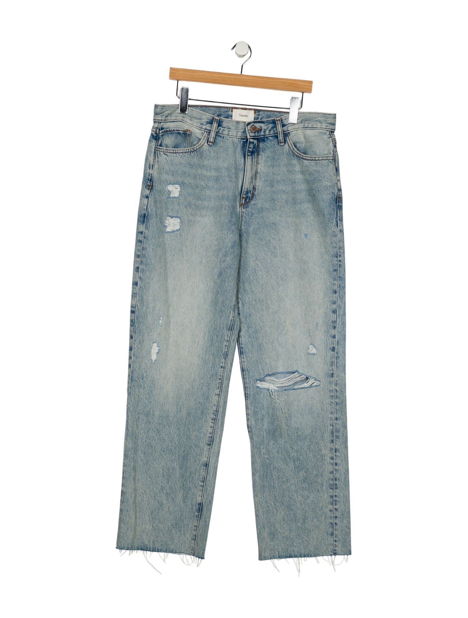 Triarchy High-Rise Wide Leg Jeans