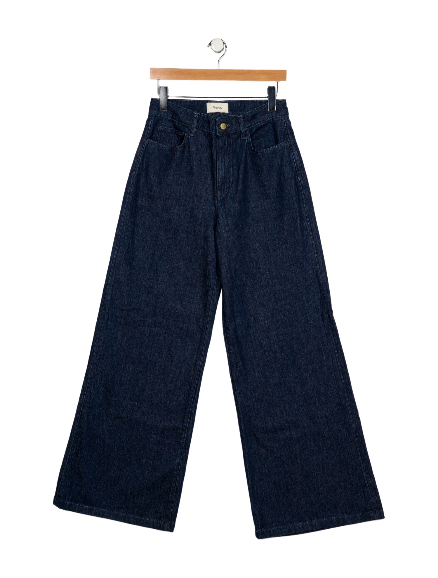 Triarchy High-Rise Wide Leg Jeans