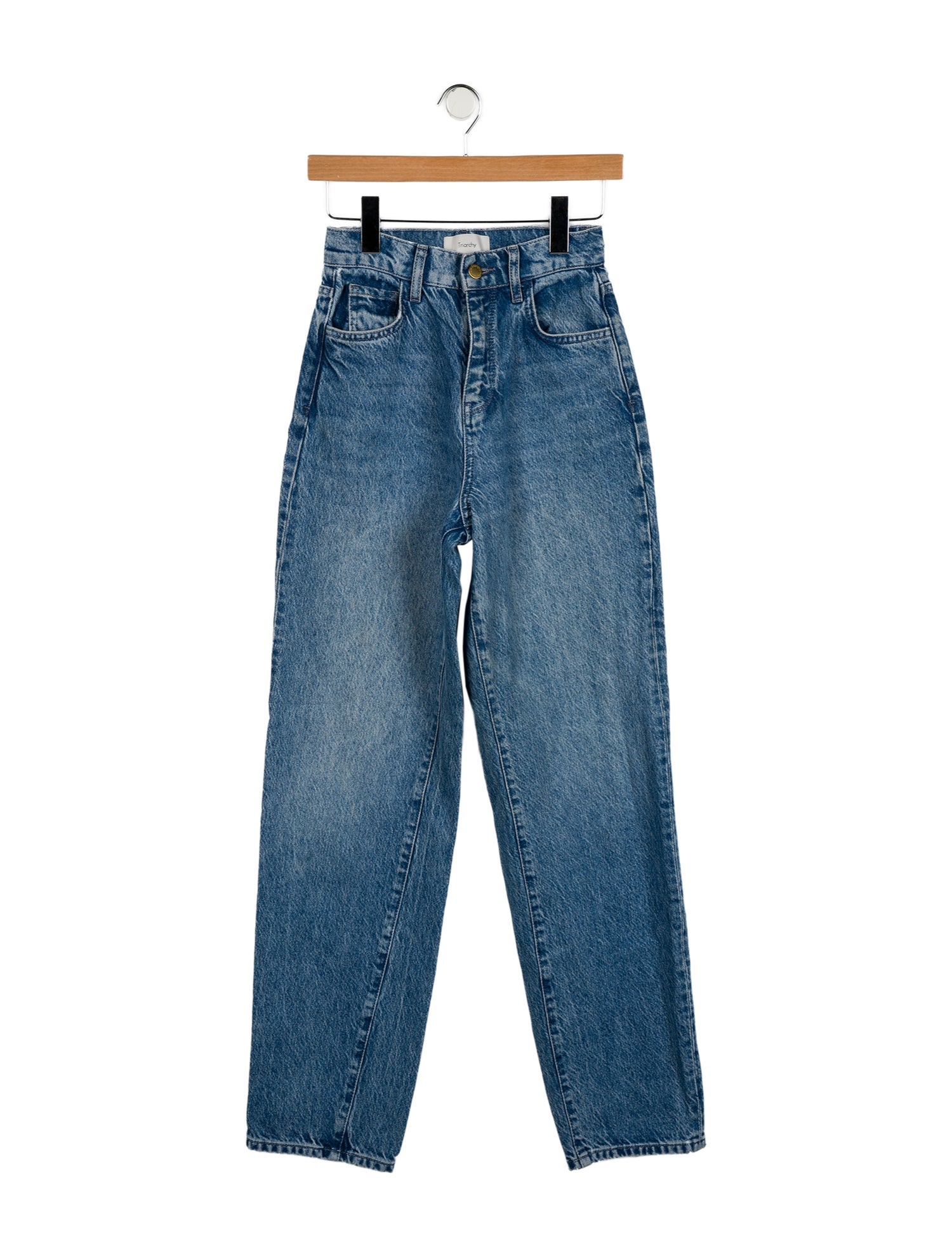 Triarchy High-Rise Straight Leg Jeans