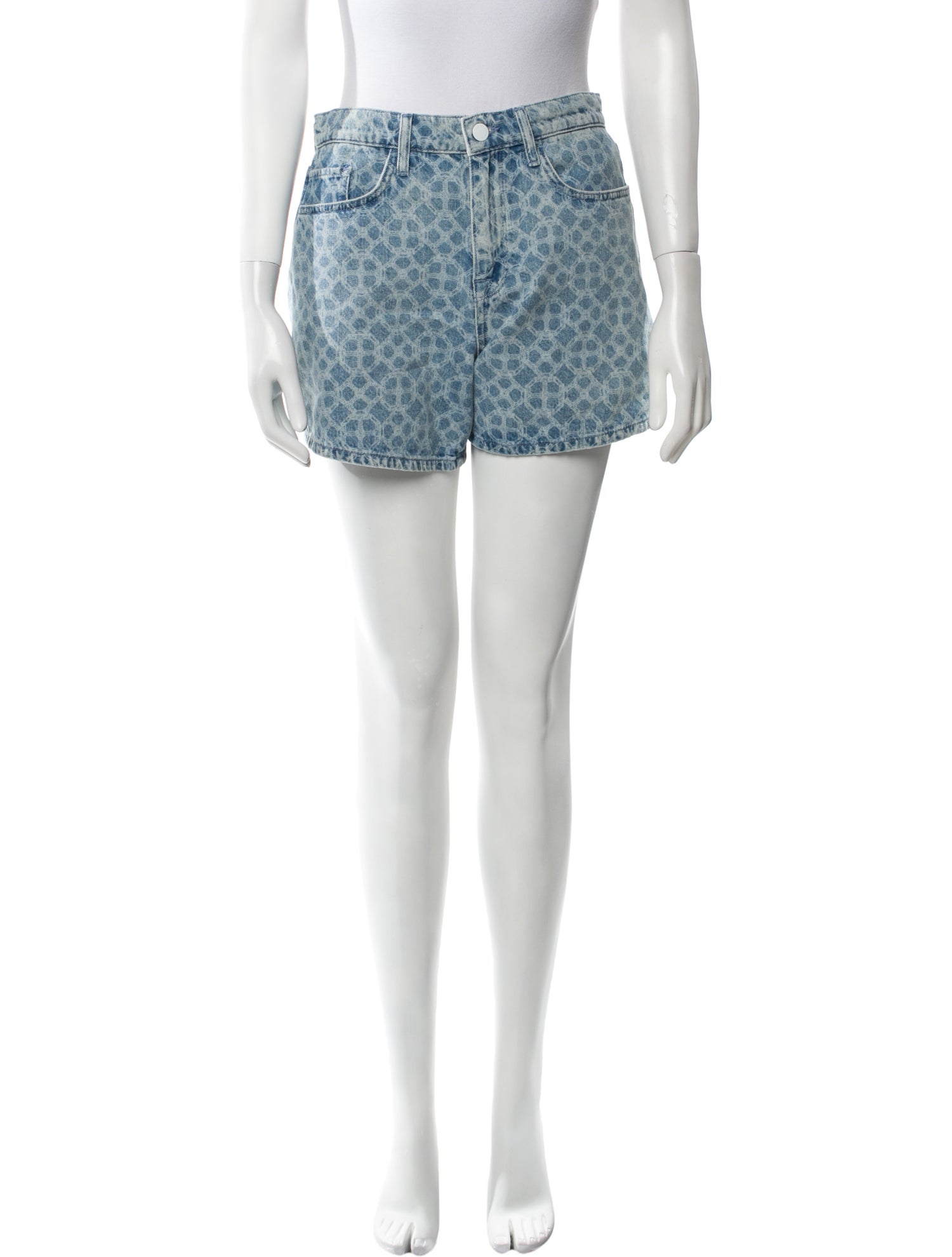 Triarchy Printed Mini Shorts