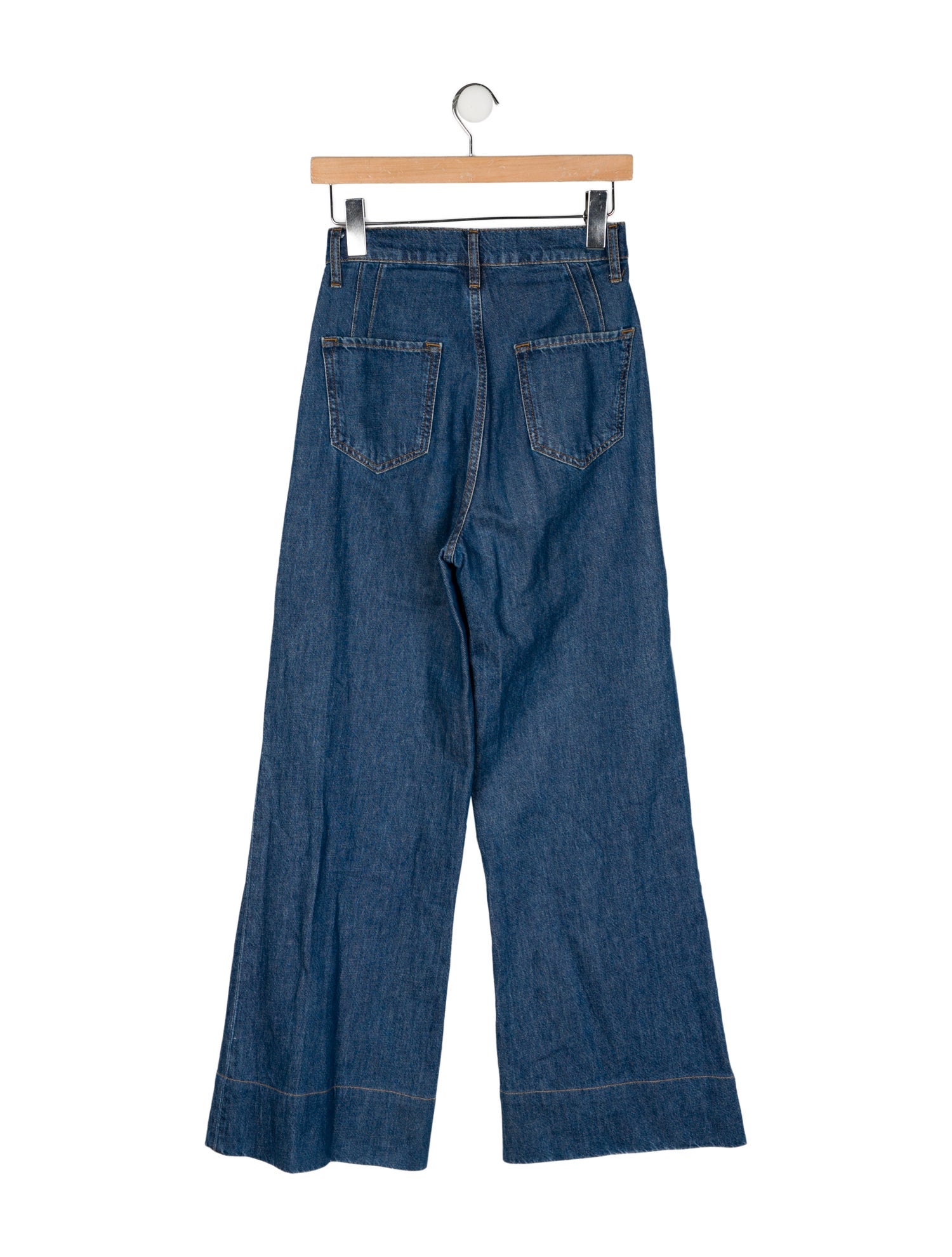Triarchy High-Rise Wide Leg Jeans