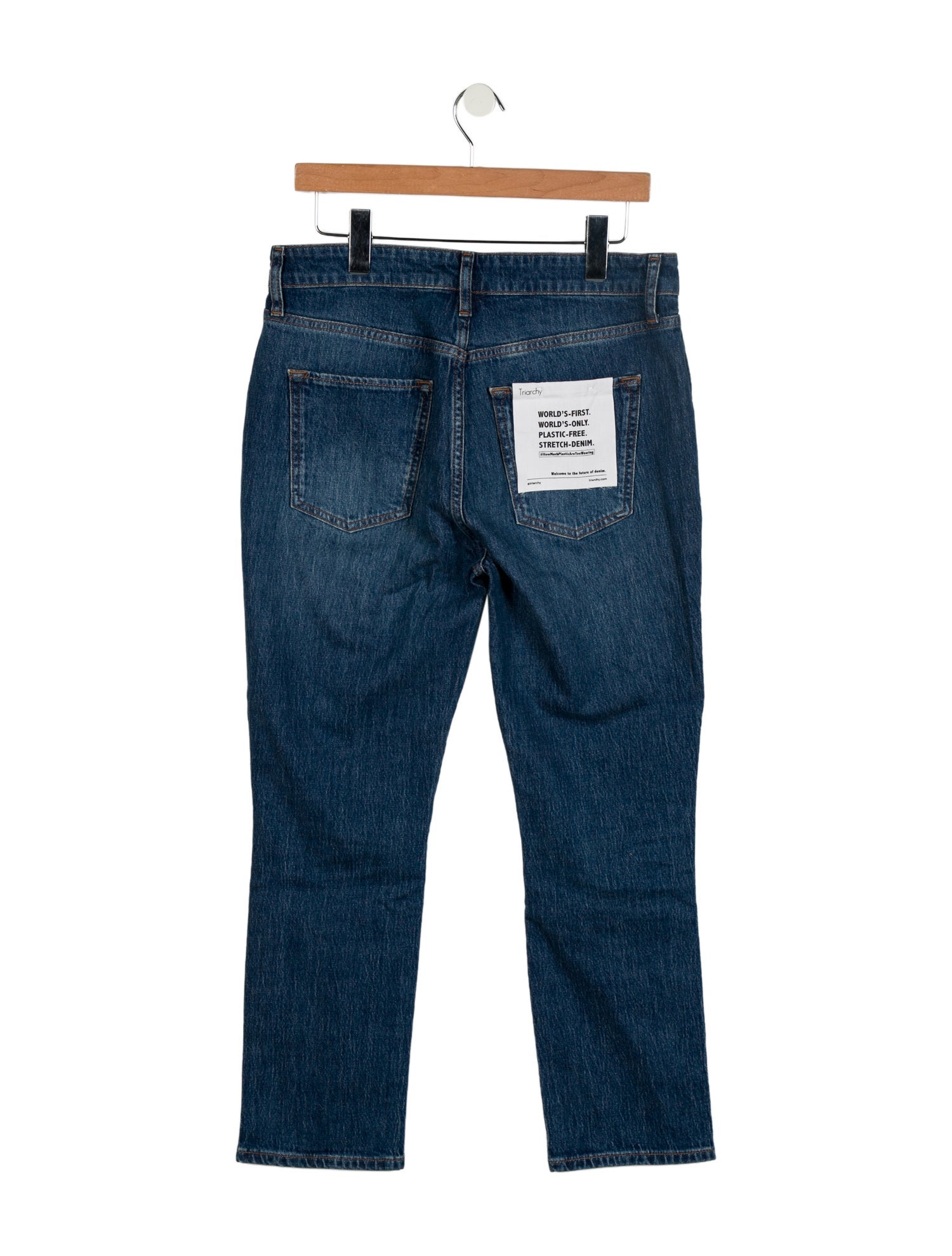 Triarchy High-Rise Straight Leg Jeans