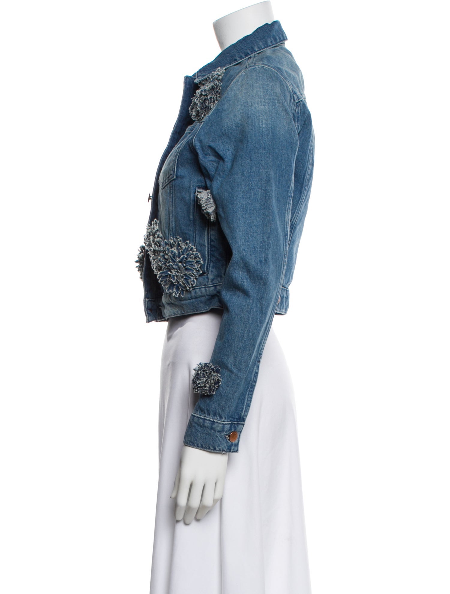 Triarchy Printed Denim Jacket