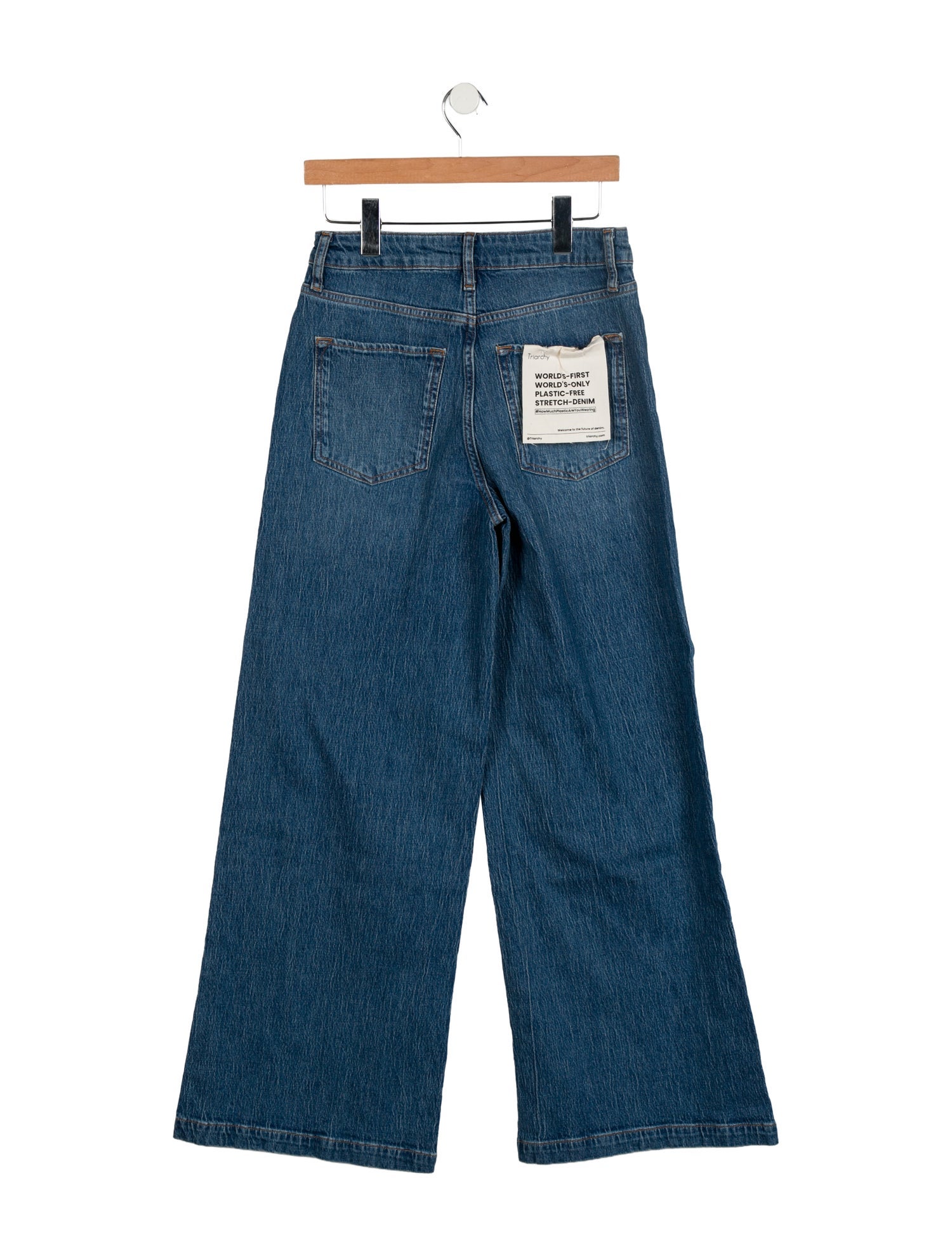 Triarchy High-Rise Wide Leg Jeans