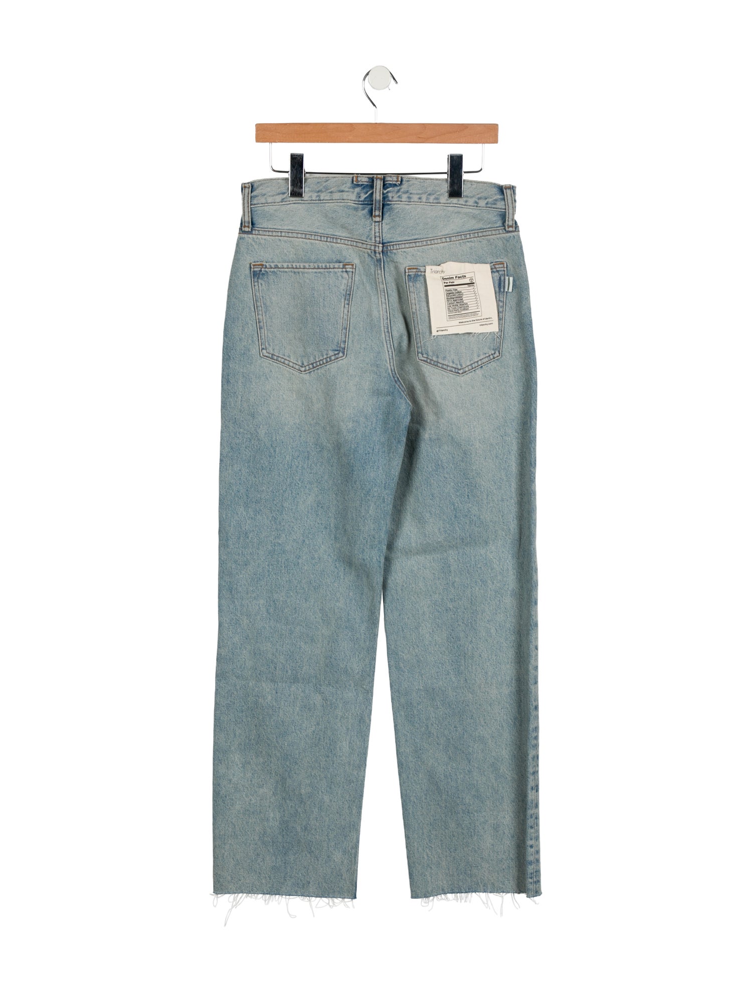 Triarchy High-Rise Wide Leg Jeans