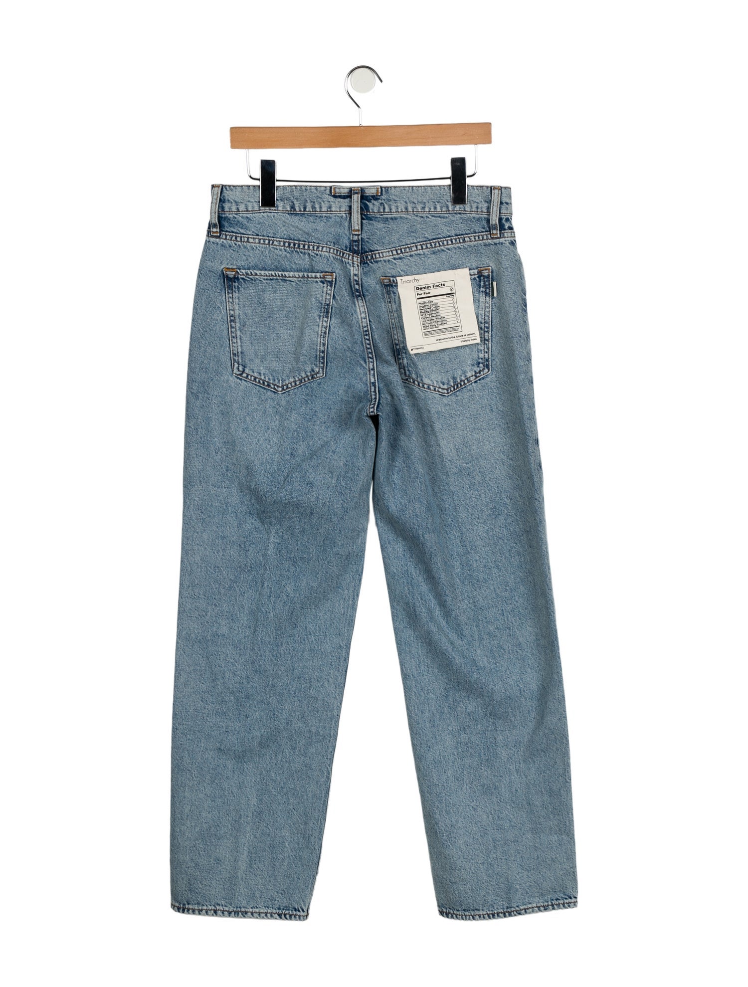 Triarchy Mid-Rise Straight Leg Jeans