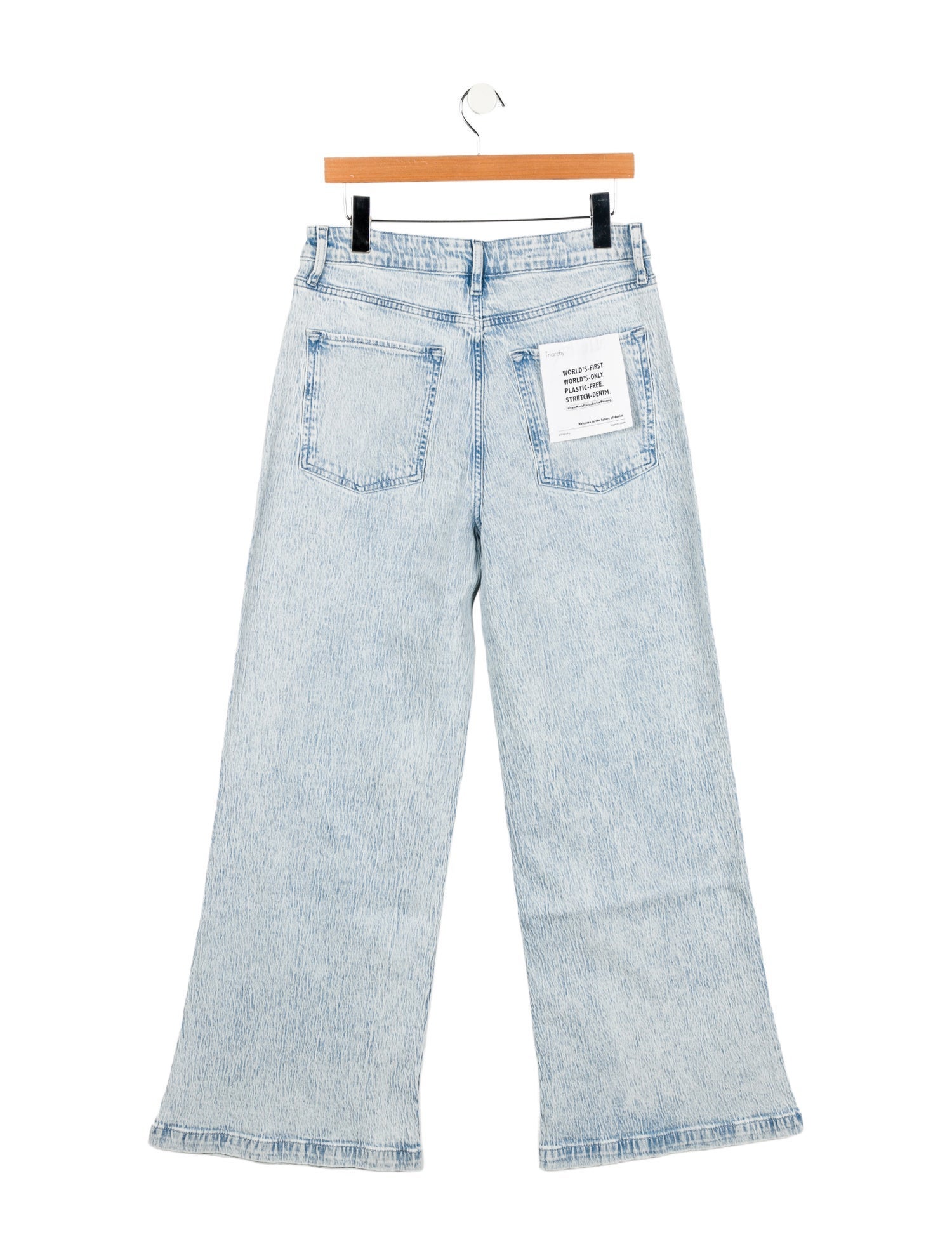 Triarchy High-Rise Wide Leg Jeans