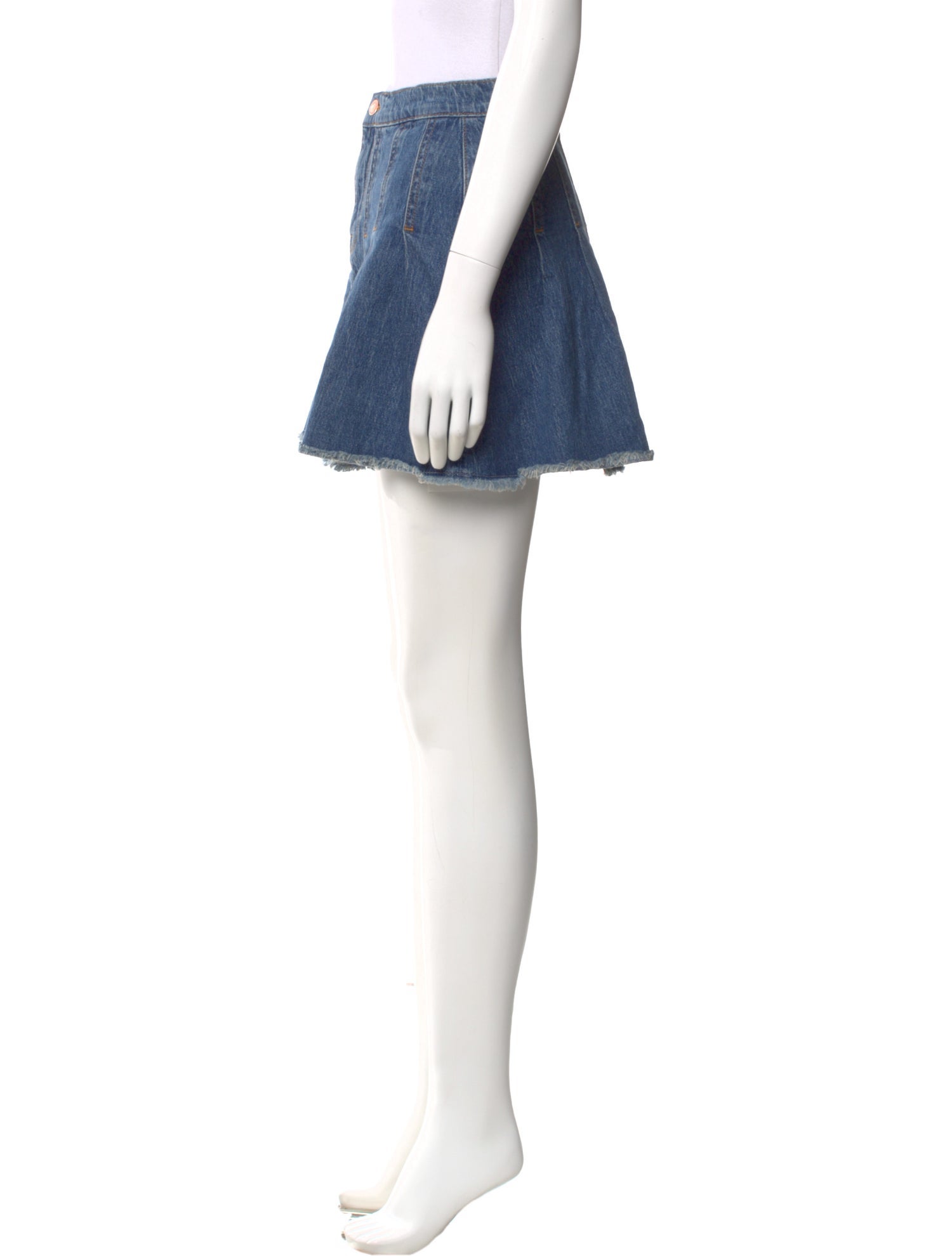 Triarchy Distressed Accents Mini Skirt