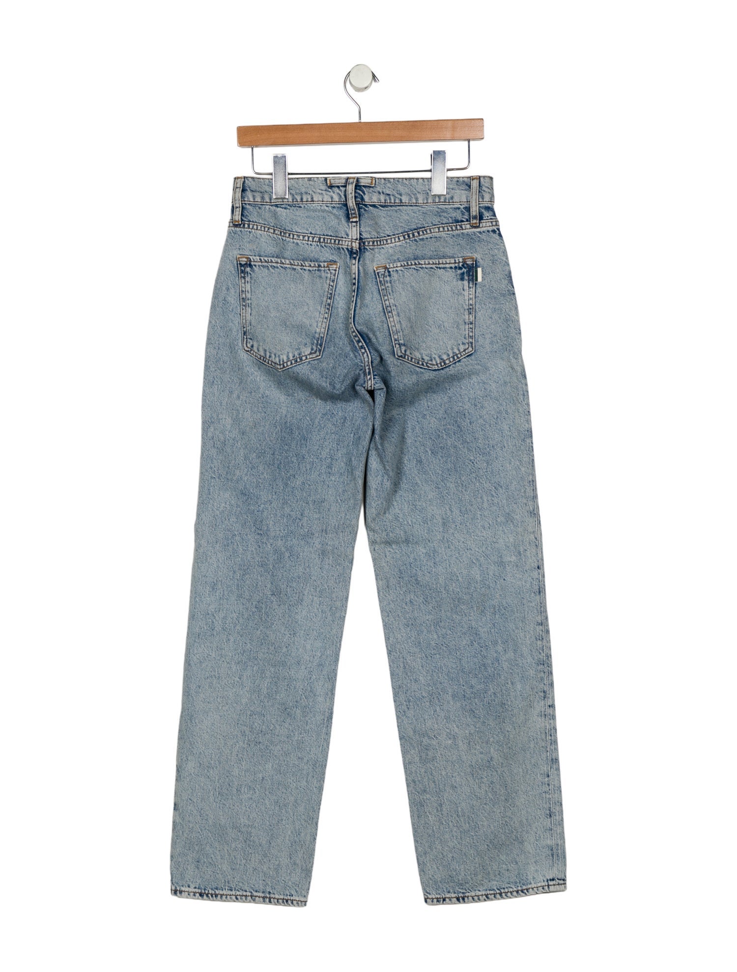 Triarchy Mid-Rise Wide Leg Jeans