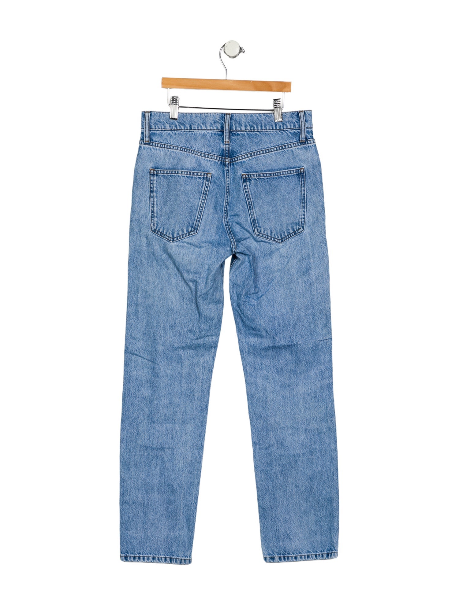 Triarchy Mid-Rise Straight Leg Jeans