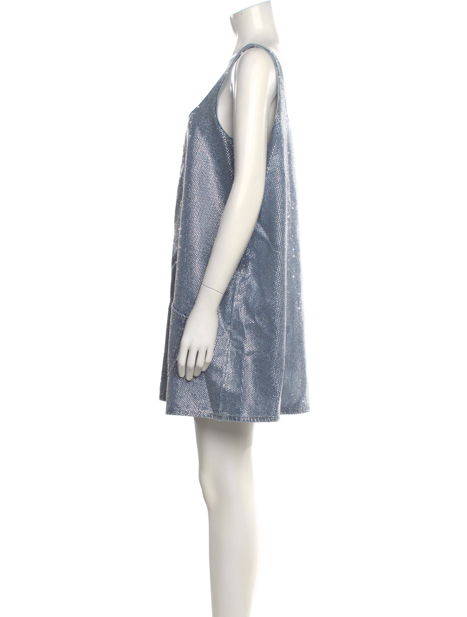 Triarchy Square Neckline Mini Dress w/ Tags
