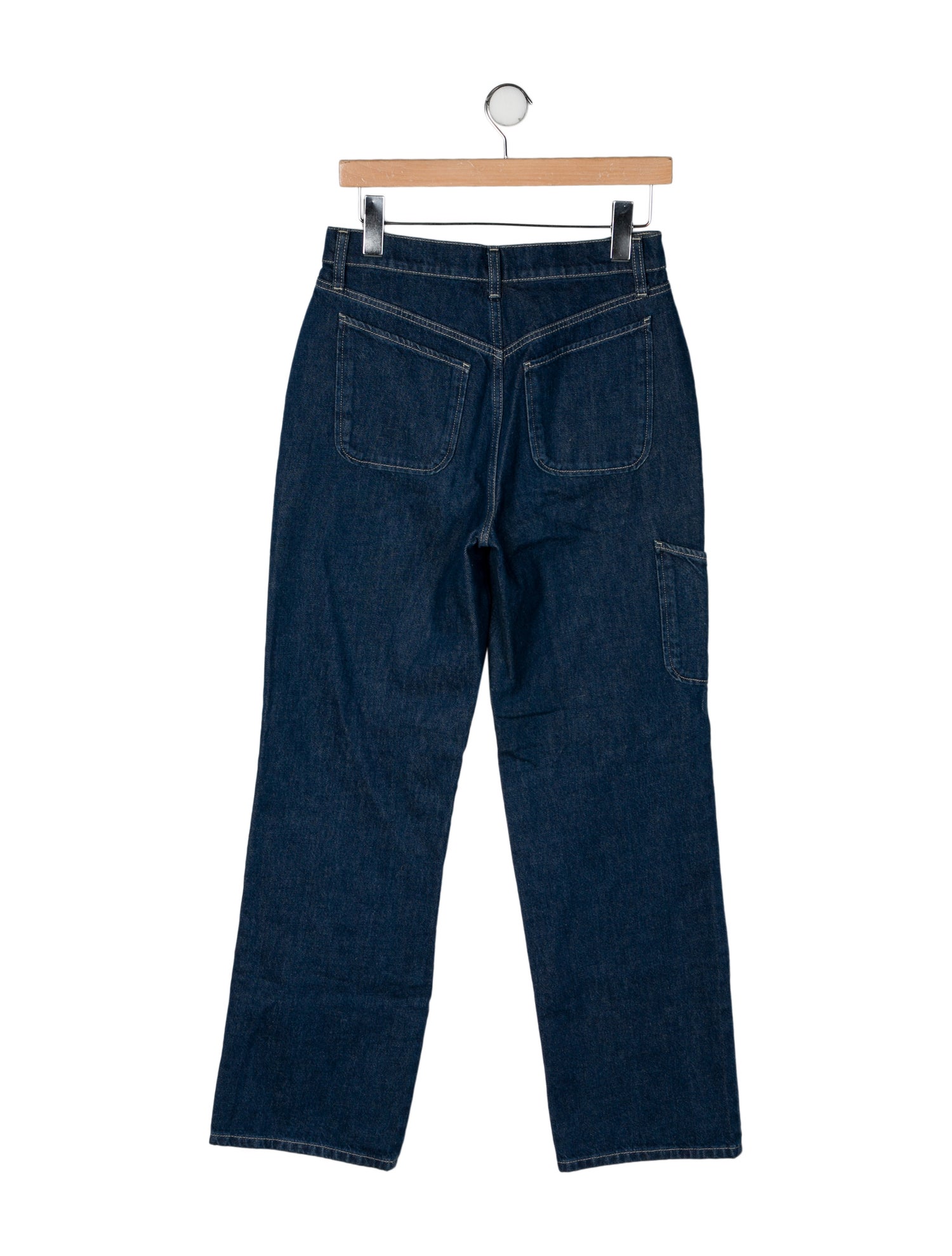Triarchy Mid-Rise Wide Leg Jeans