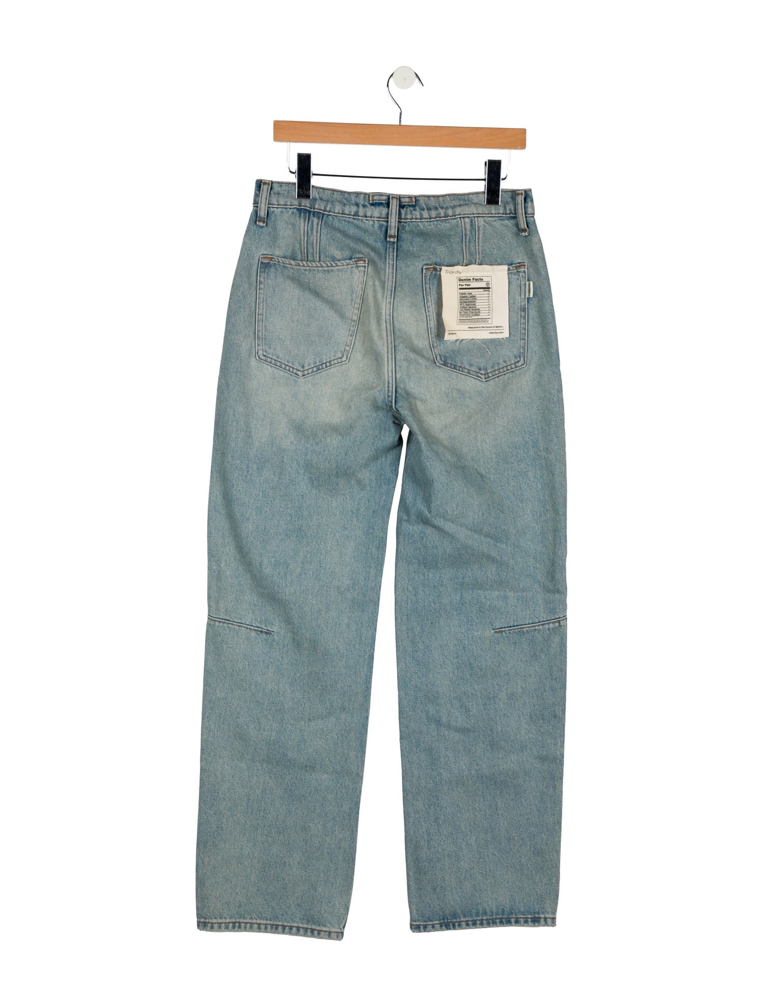 Triarchy High-Rise Straight Leg Jeans