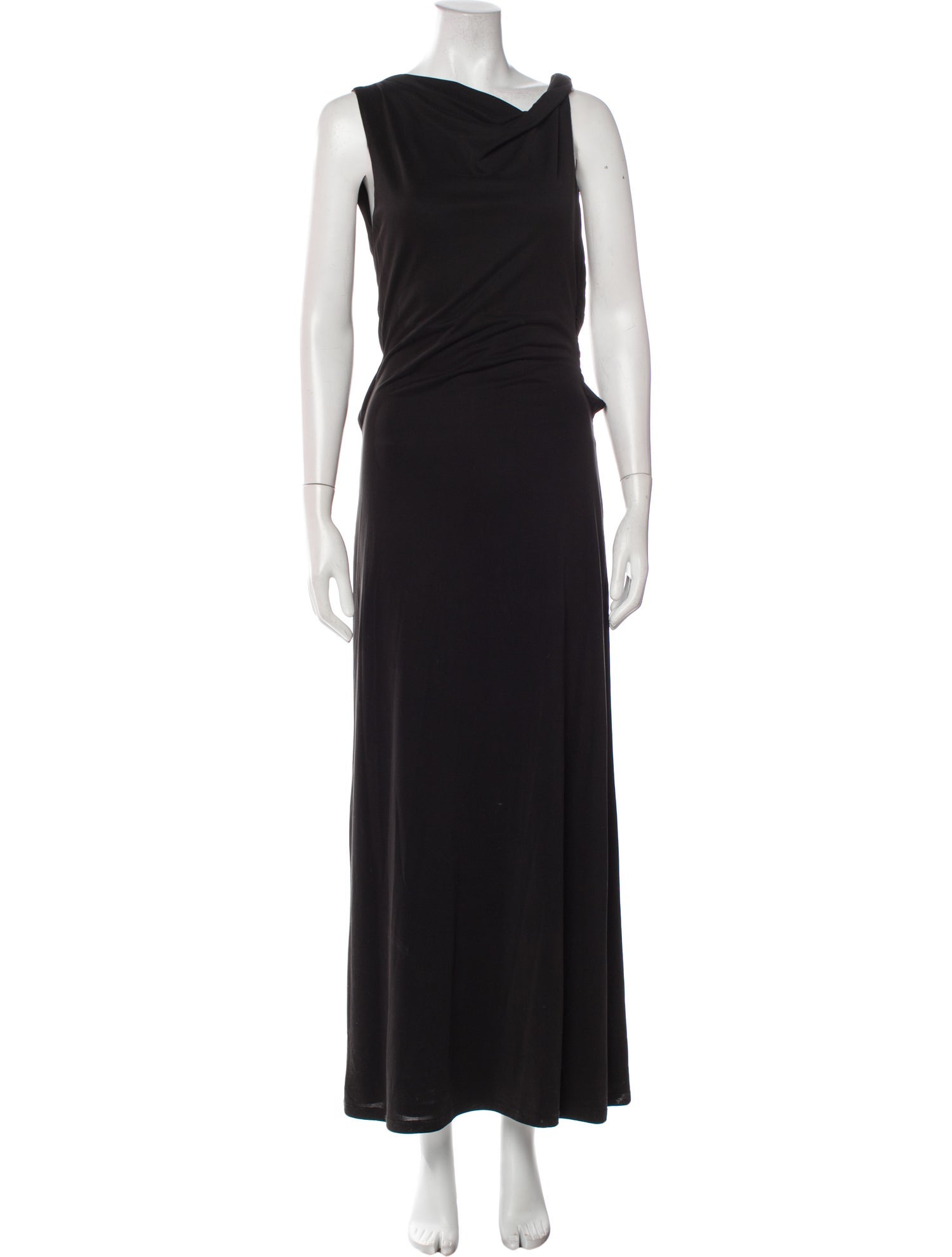 Third Form Cowl Neck Long Dress