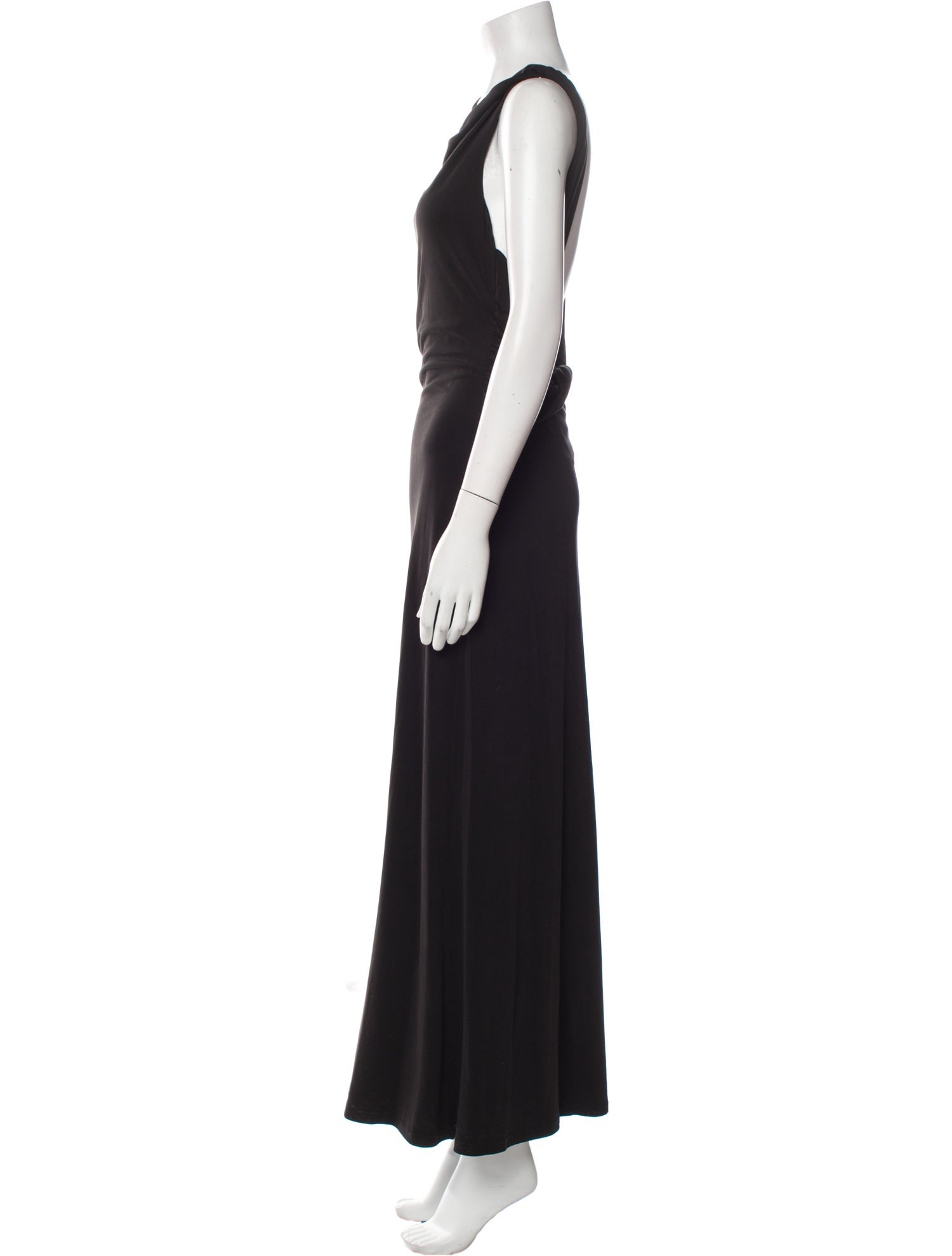 Third Form Cowl Neck Long Dress