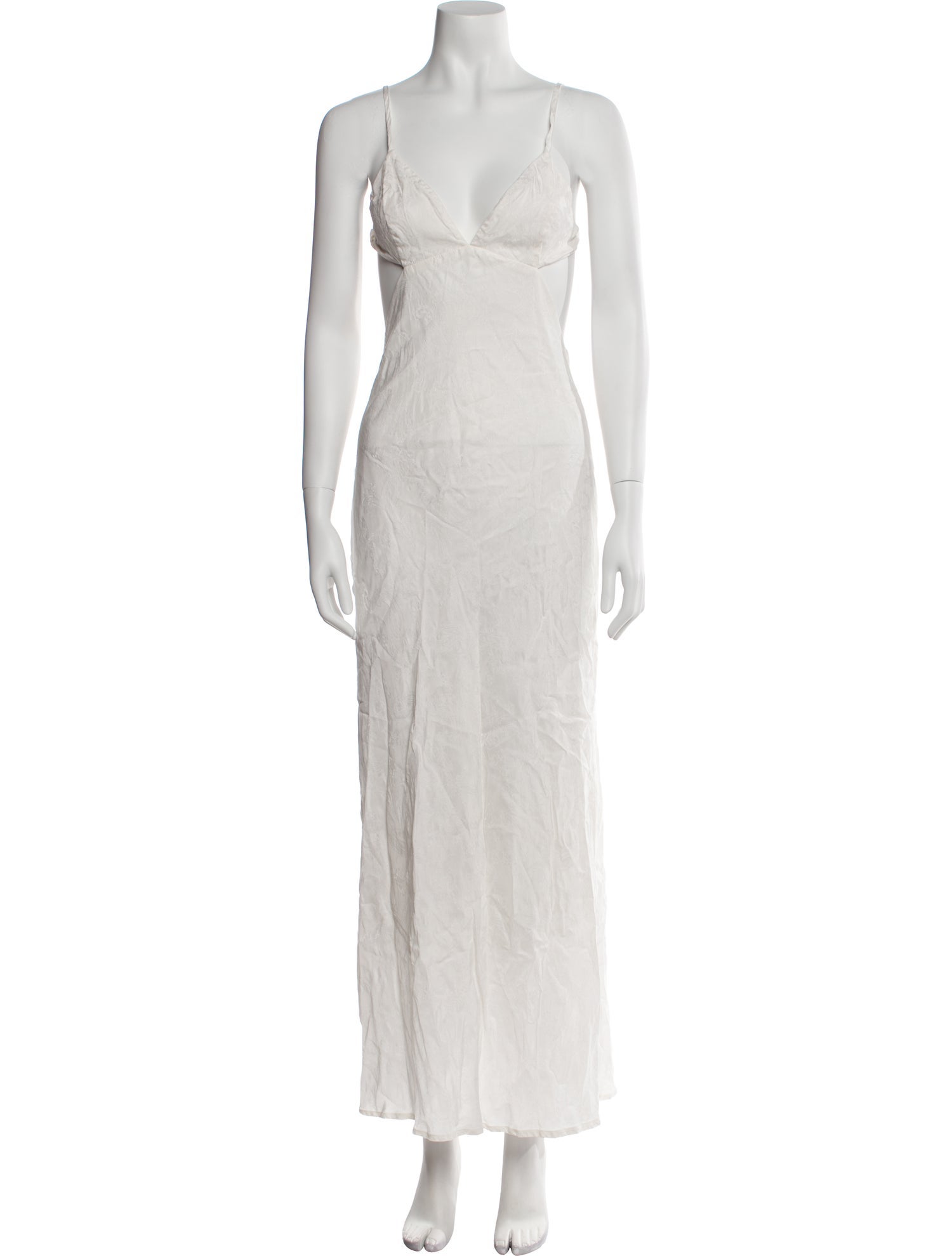 Third Form V-Neck Long Dress