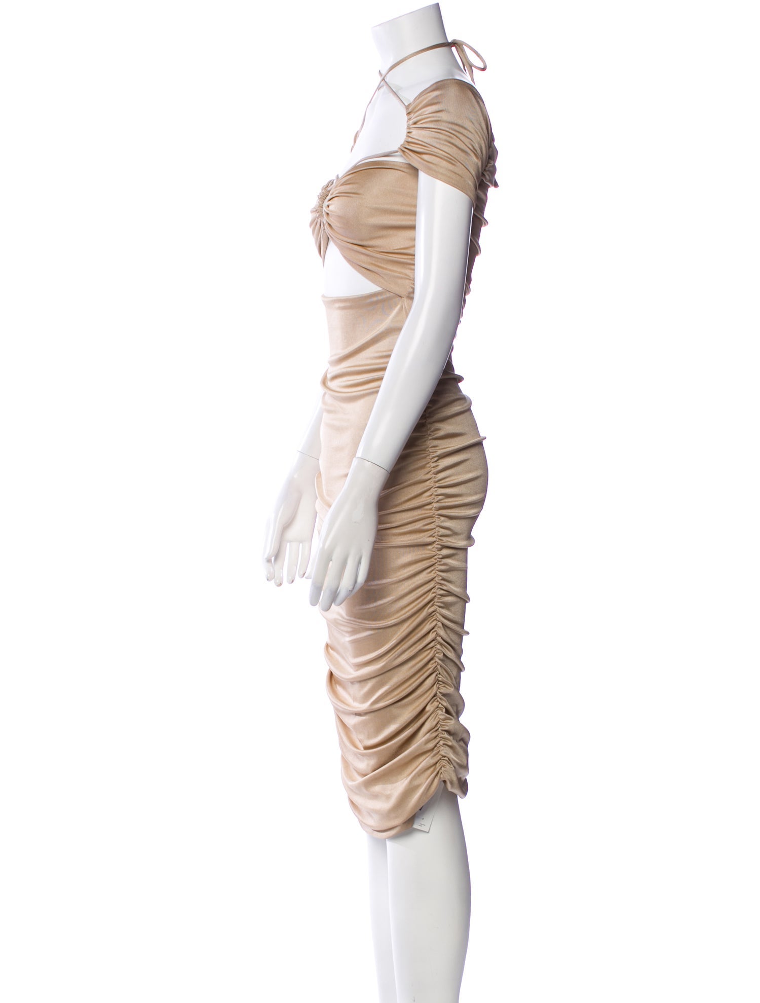 Third Form Mock Neck Midi Length Dress