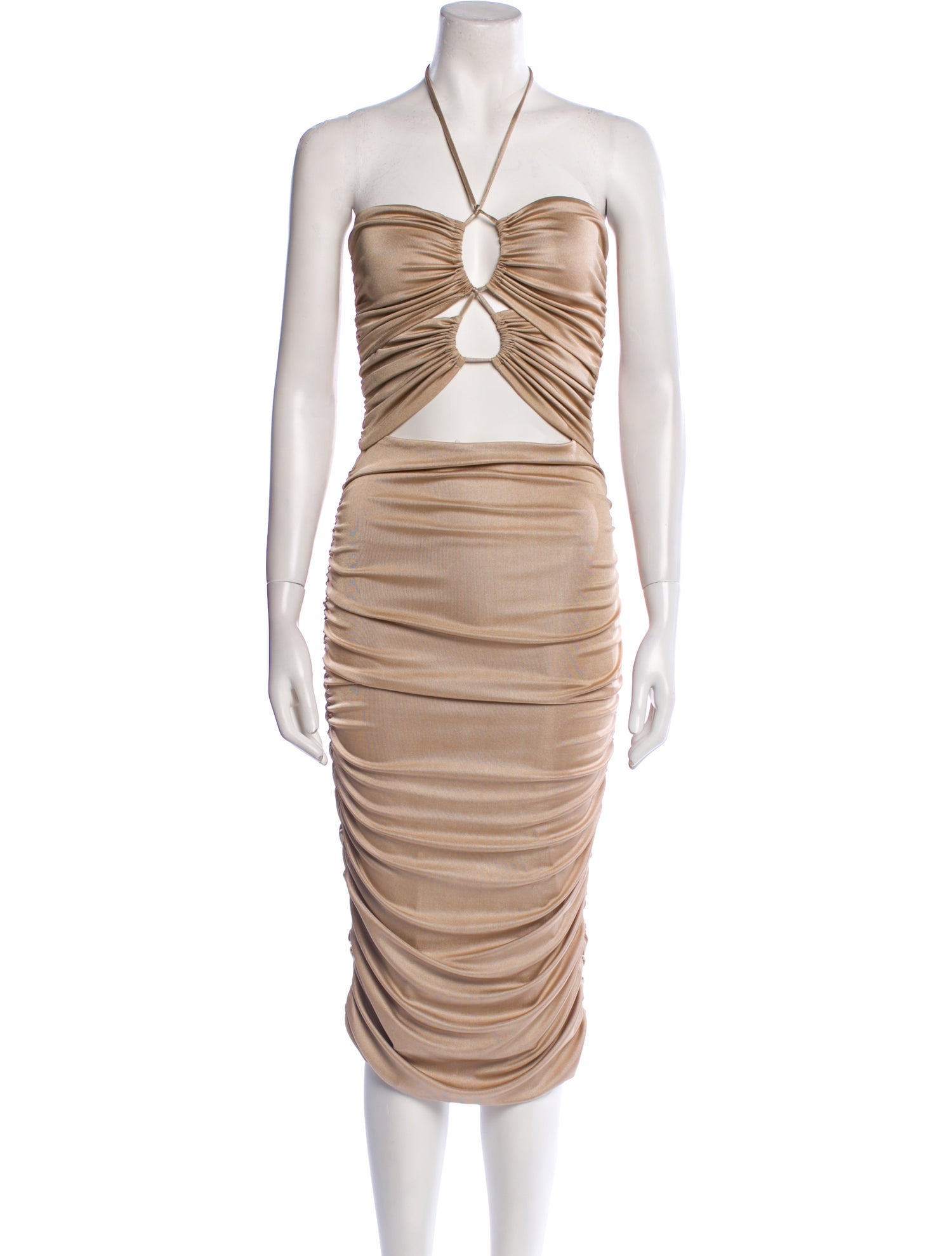 Third Form Halterneck Mini Dress