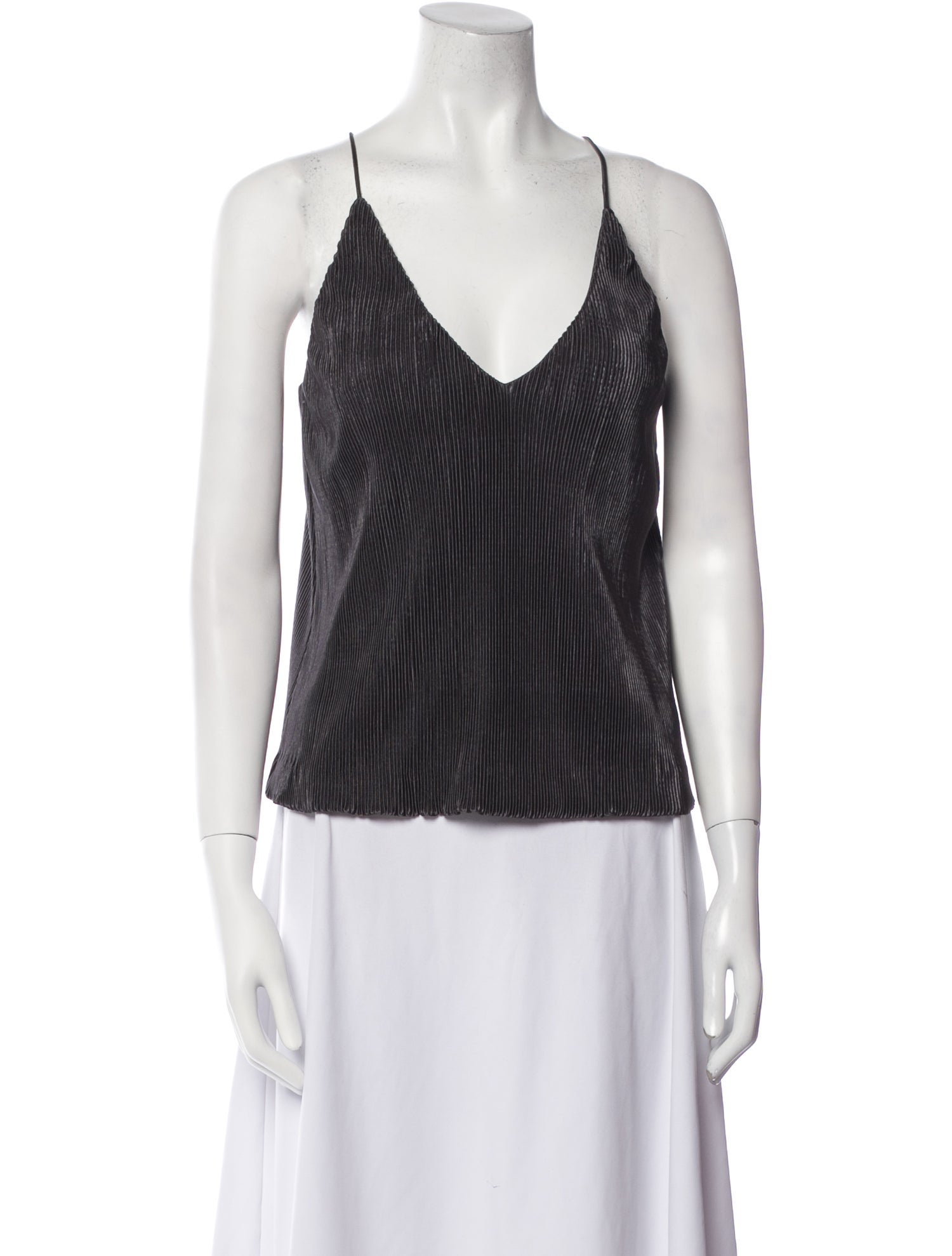 Third Form Striped V-Neck Top