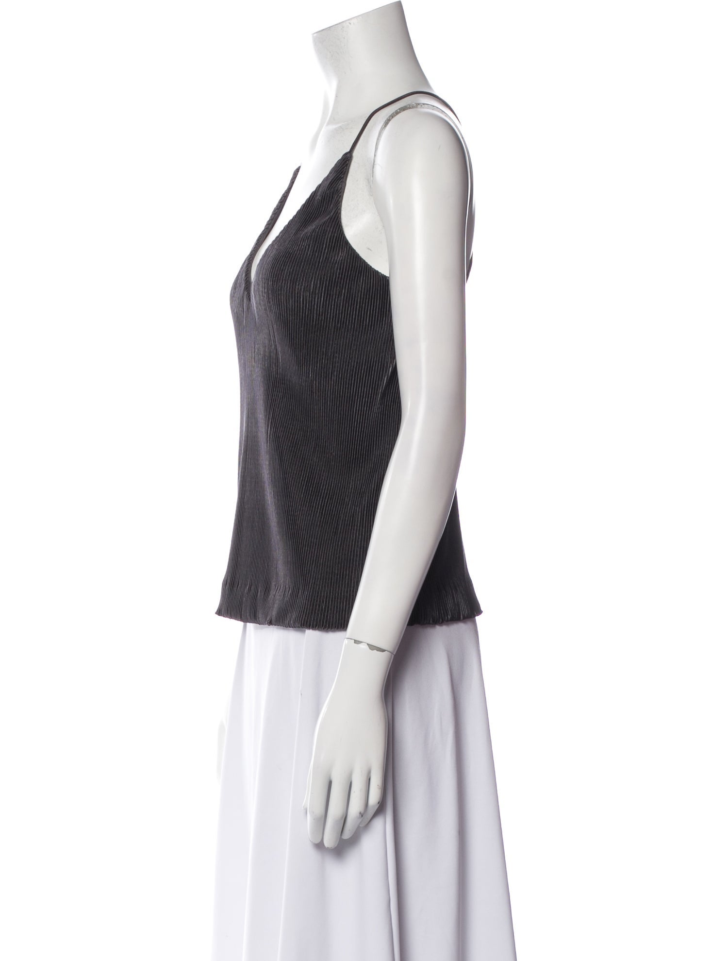 Third Form Striped V-Neck Top