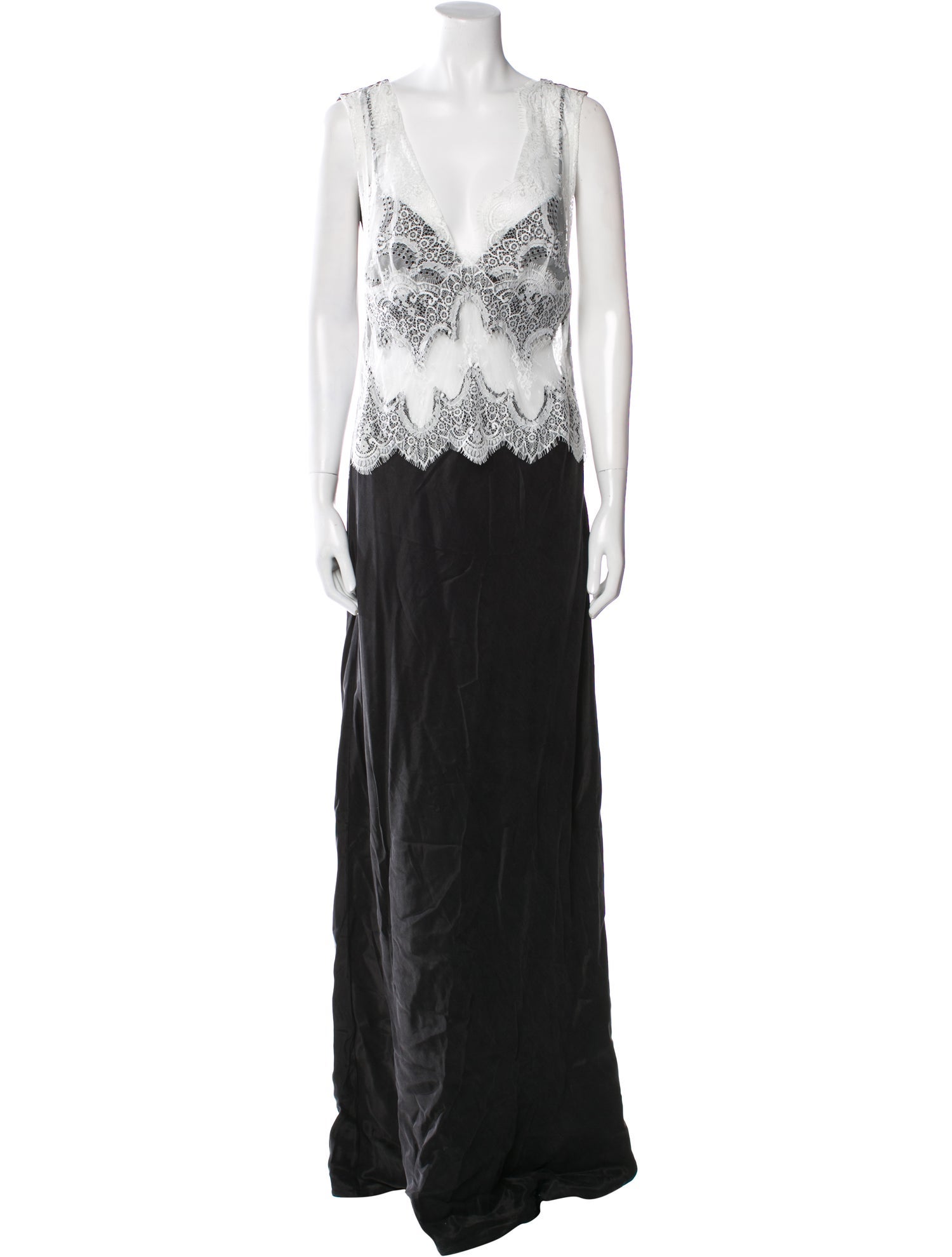 Third Form V-Neck Long Dress