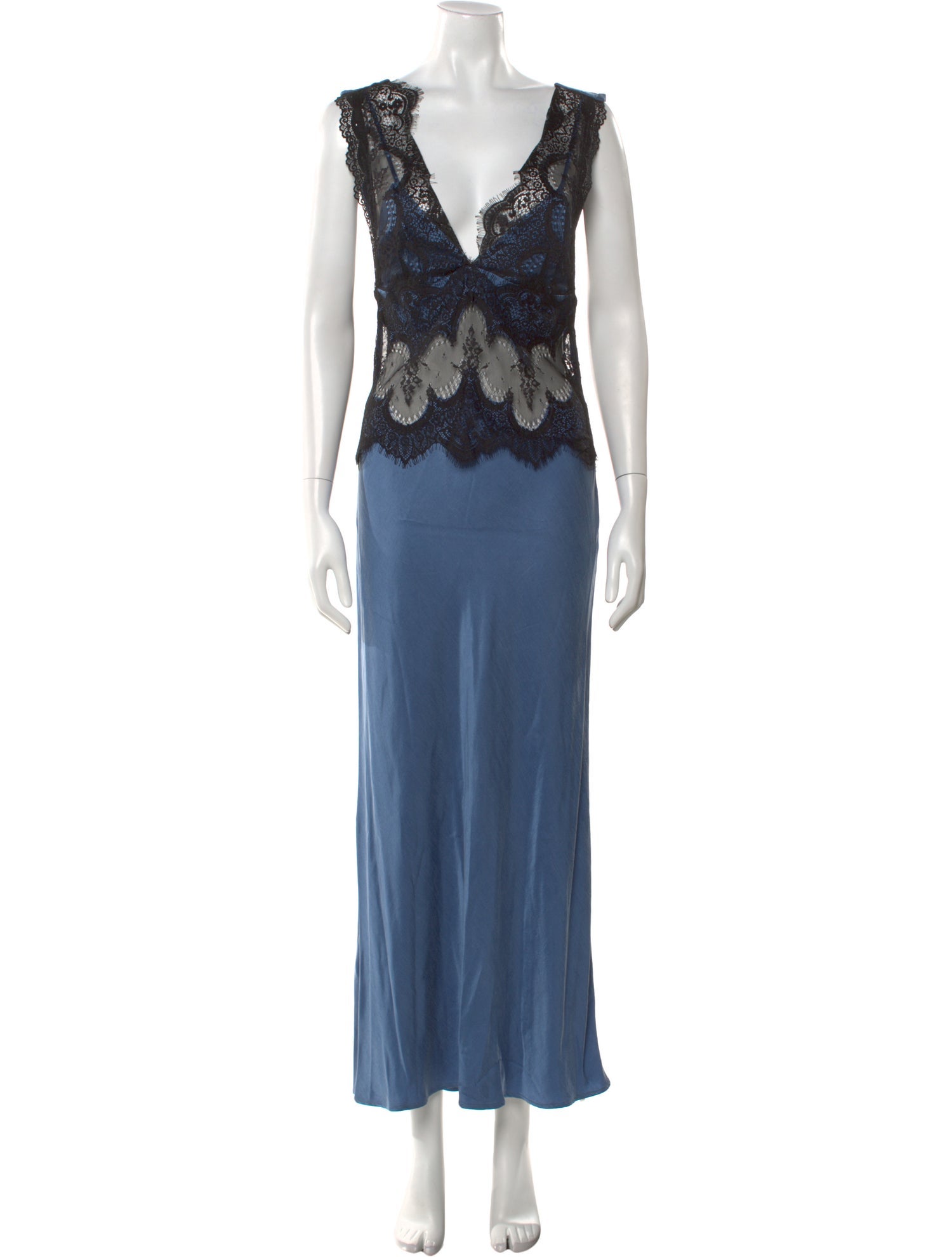 Third Form V-Neck Long Dress