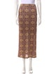 Third Form Printed Midi Length Skirt