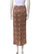 Third Form Printed Midi Length Skirt
